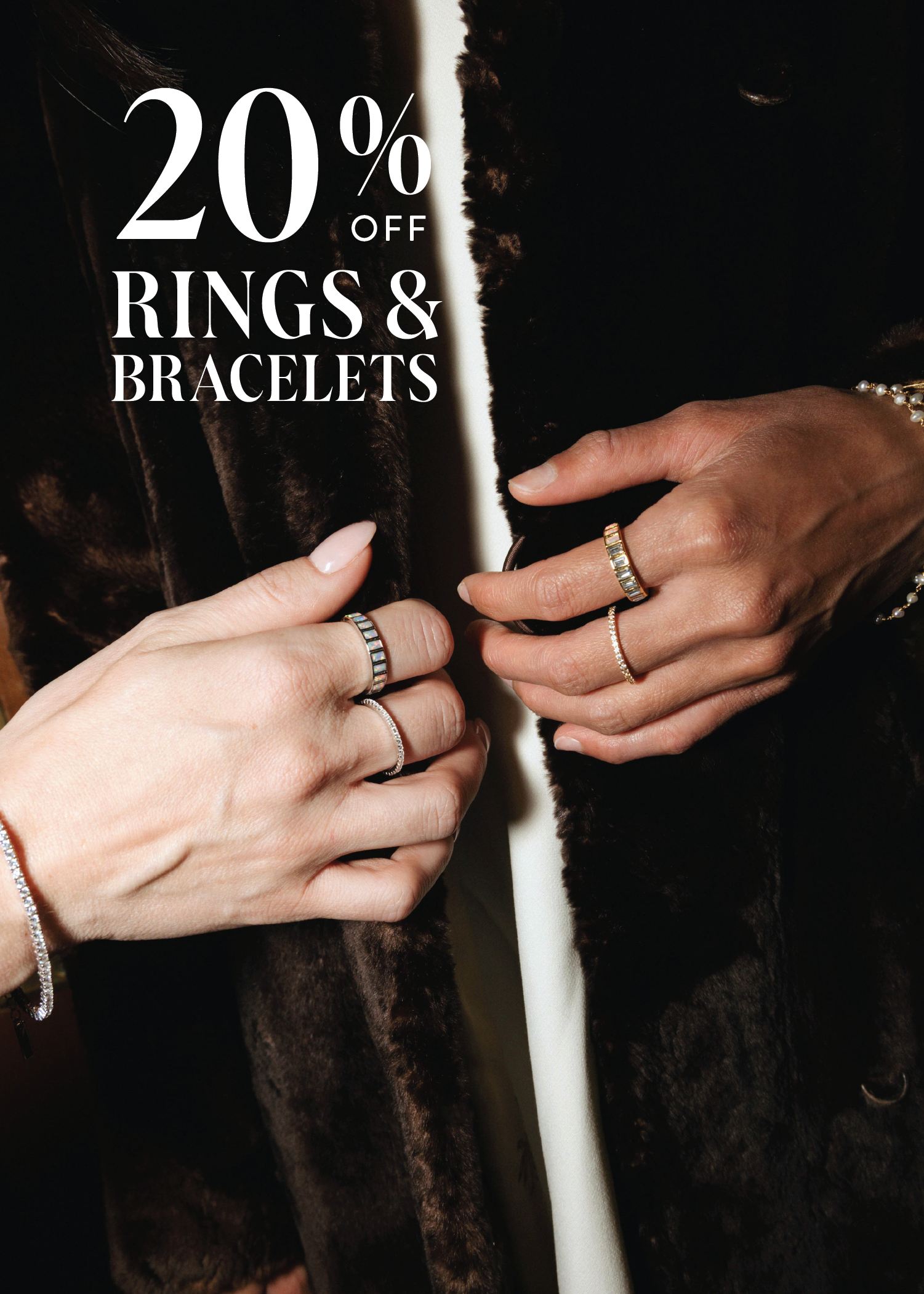 Shop 20% Off Rings & Bracelets