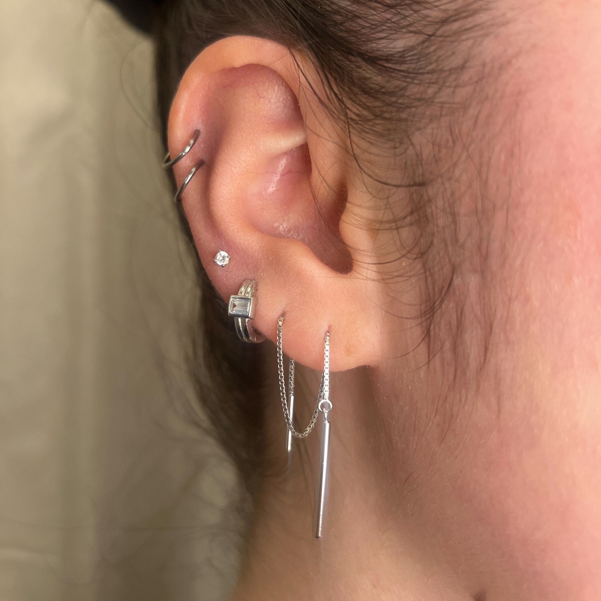 Gone Viral Threader Earrings