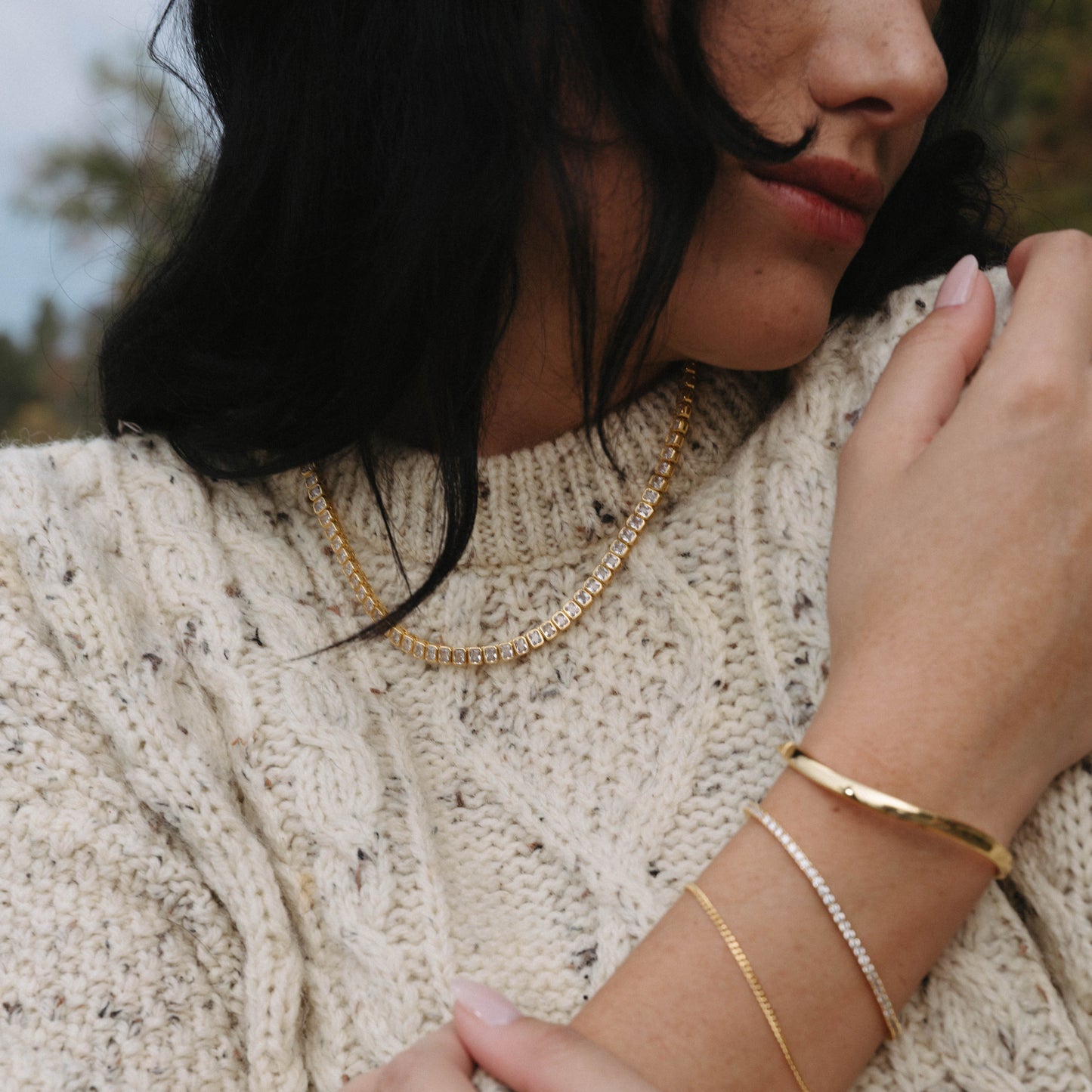 Tennis Necklace