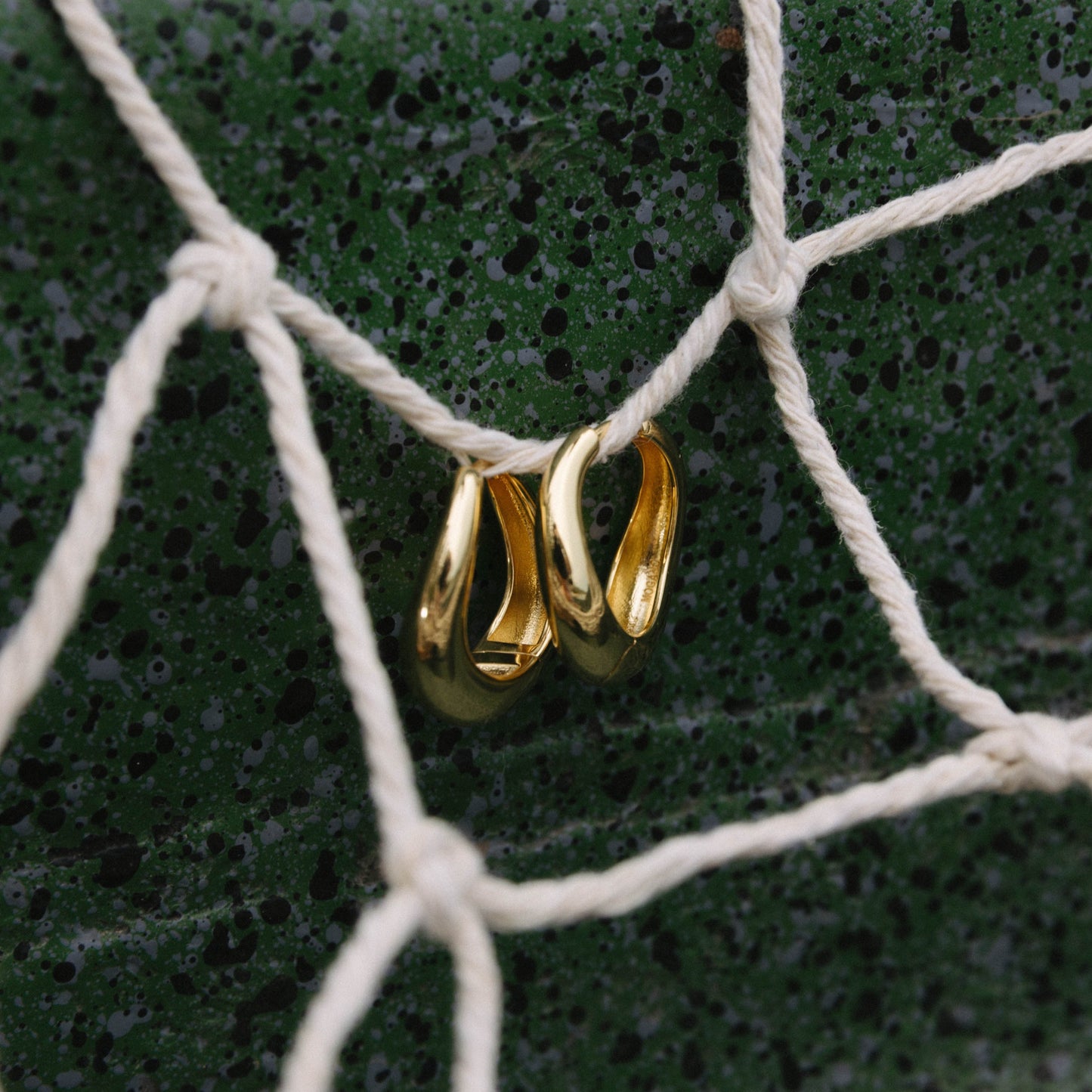 Wavy Hoop Earrings