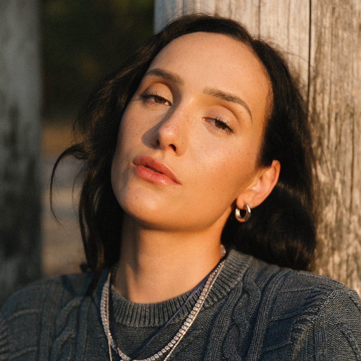 Wavy Hoop Earrings