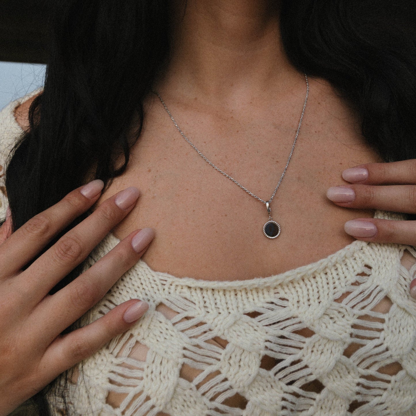 Engravable Round Disc Charm