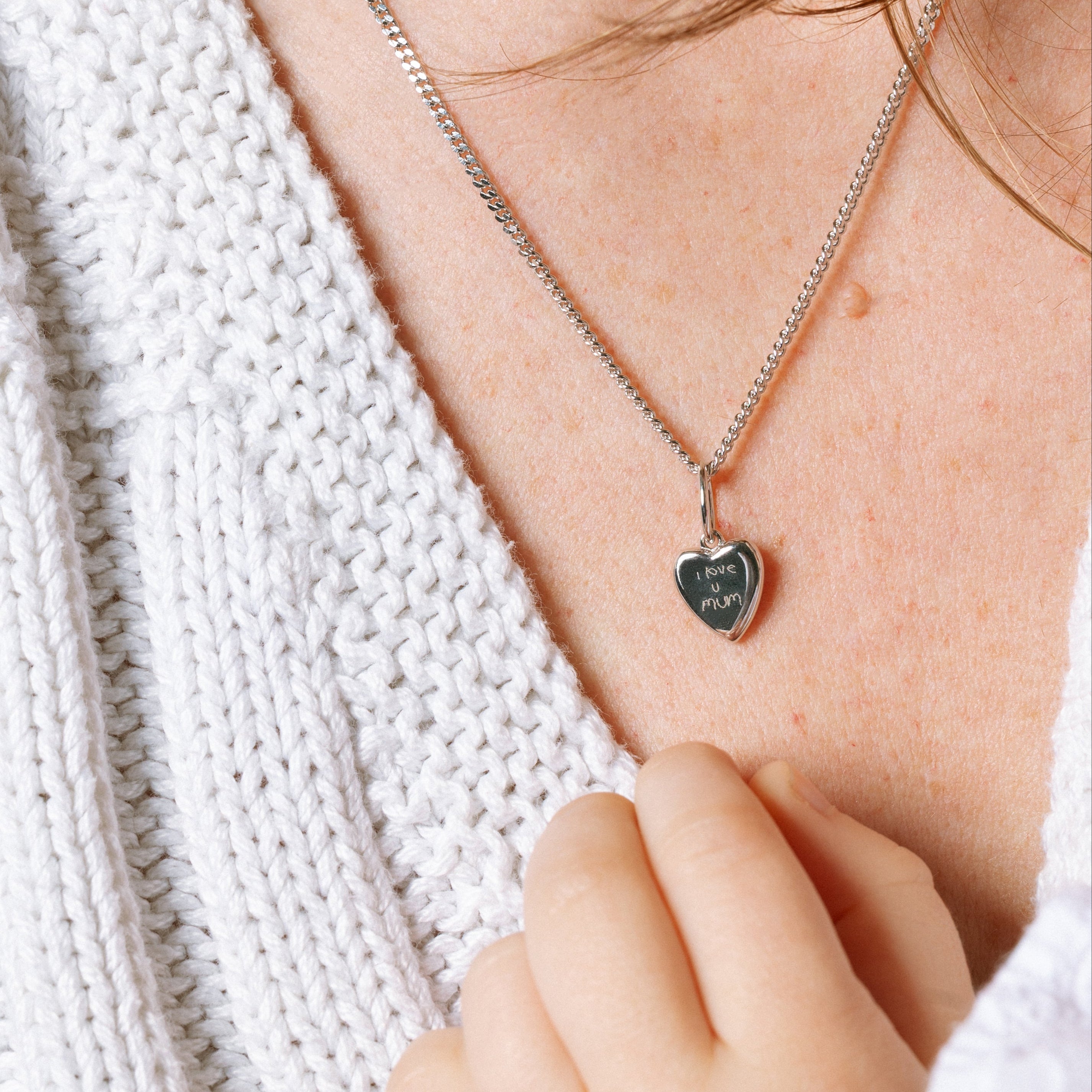 Engravable Heart Charm