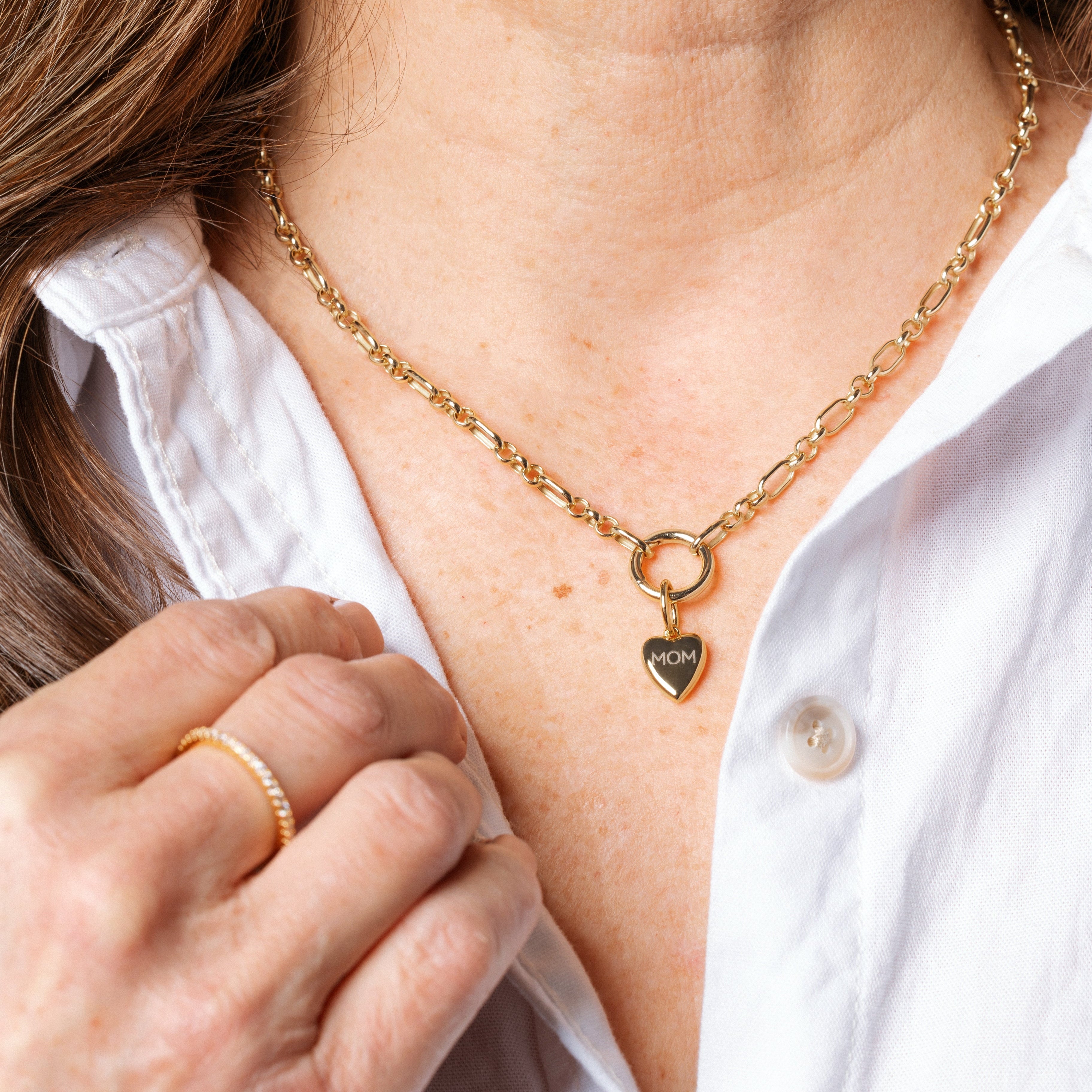 Engravable Heart Charm