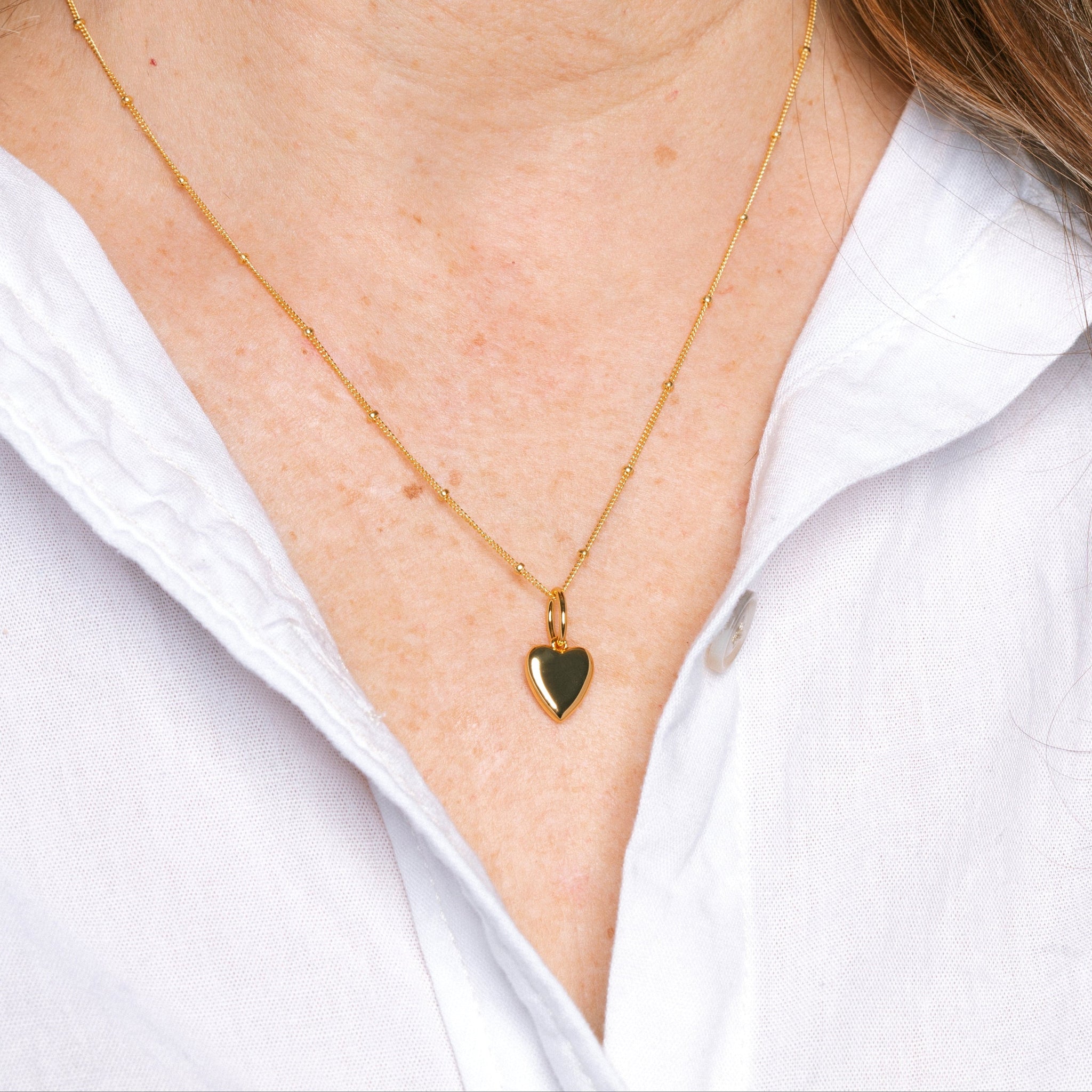 Engravable Heart Charm