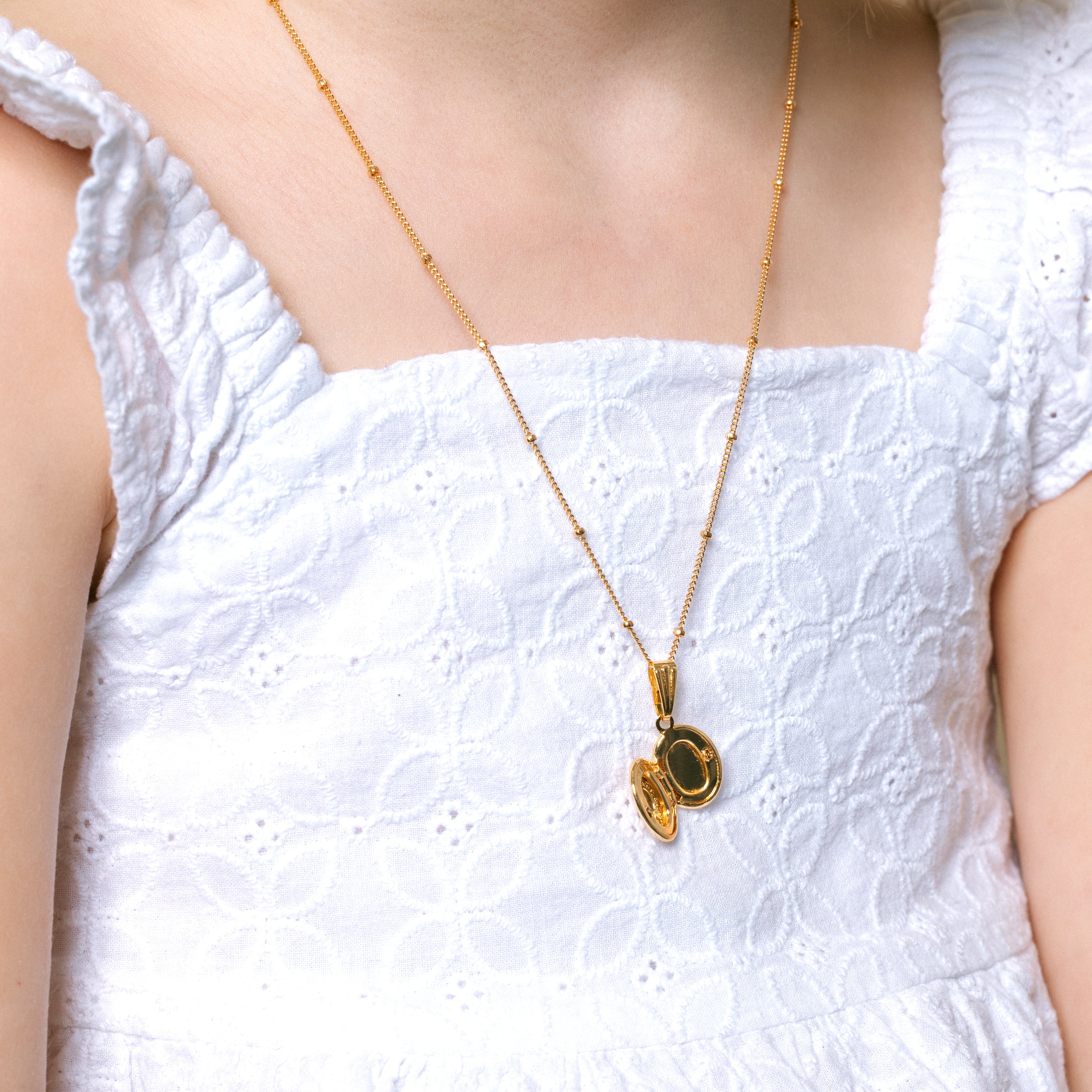 Engravable Locket Charm