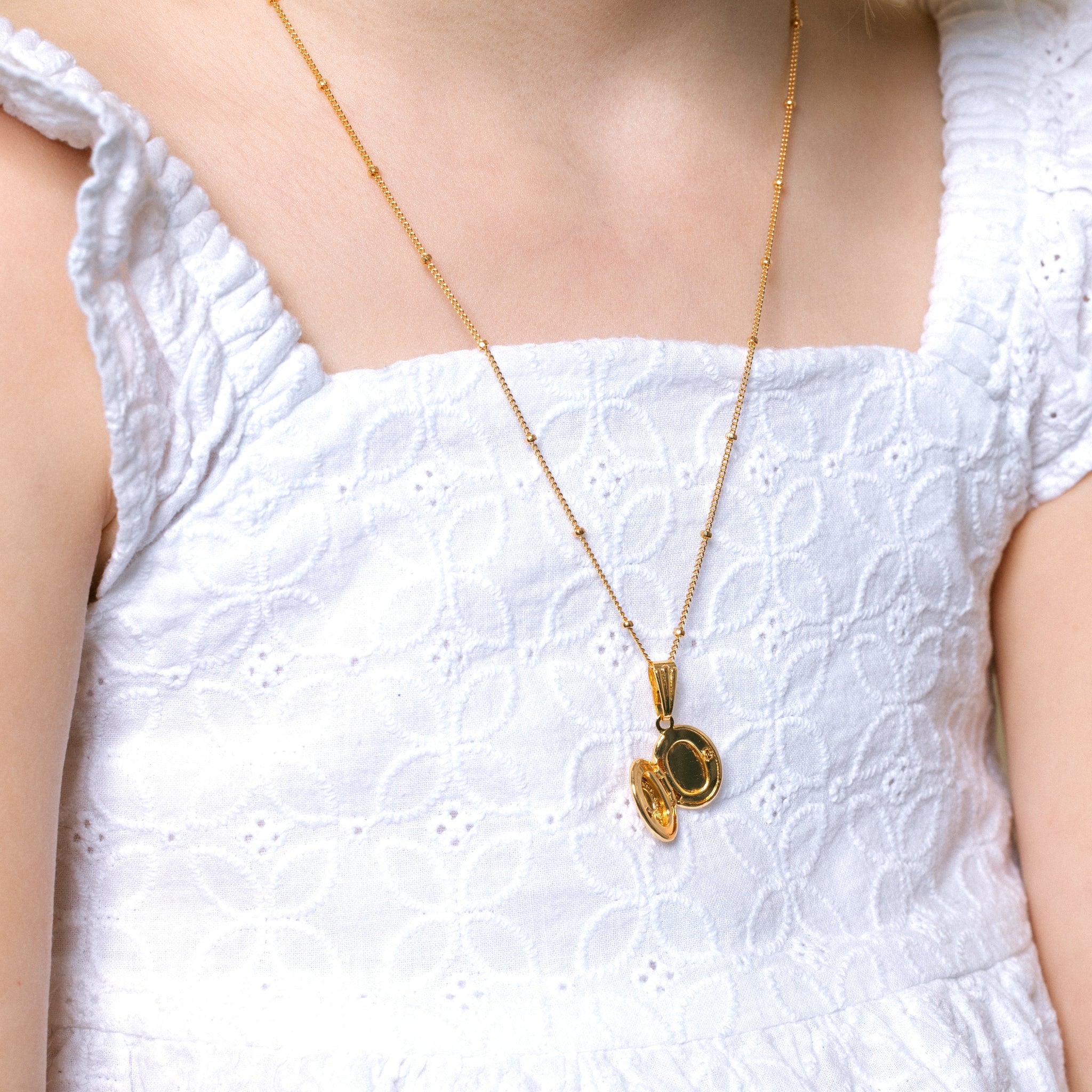 Engravable Locket Charm