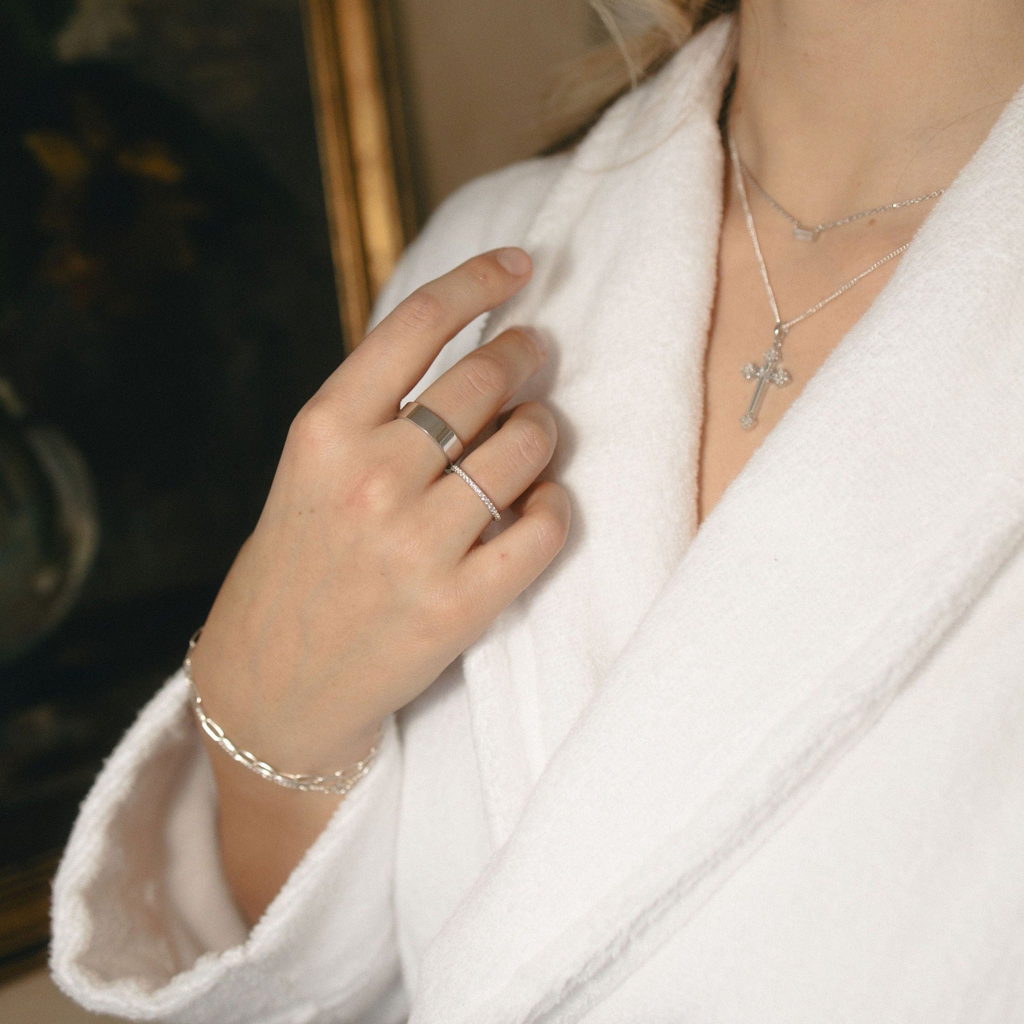 Archive Thick Band Ring