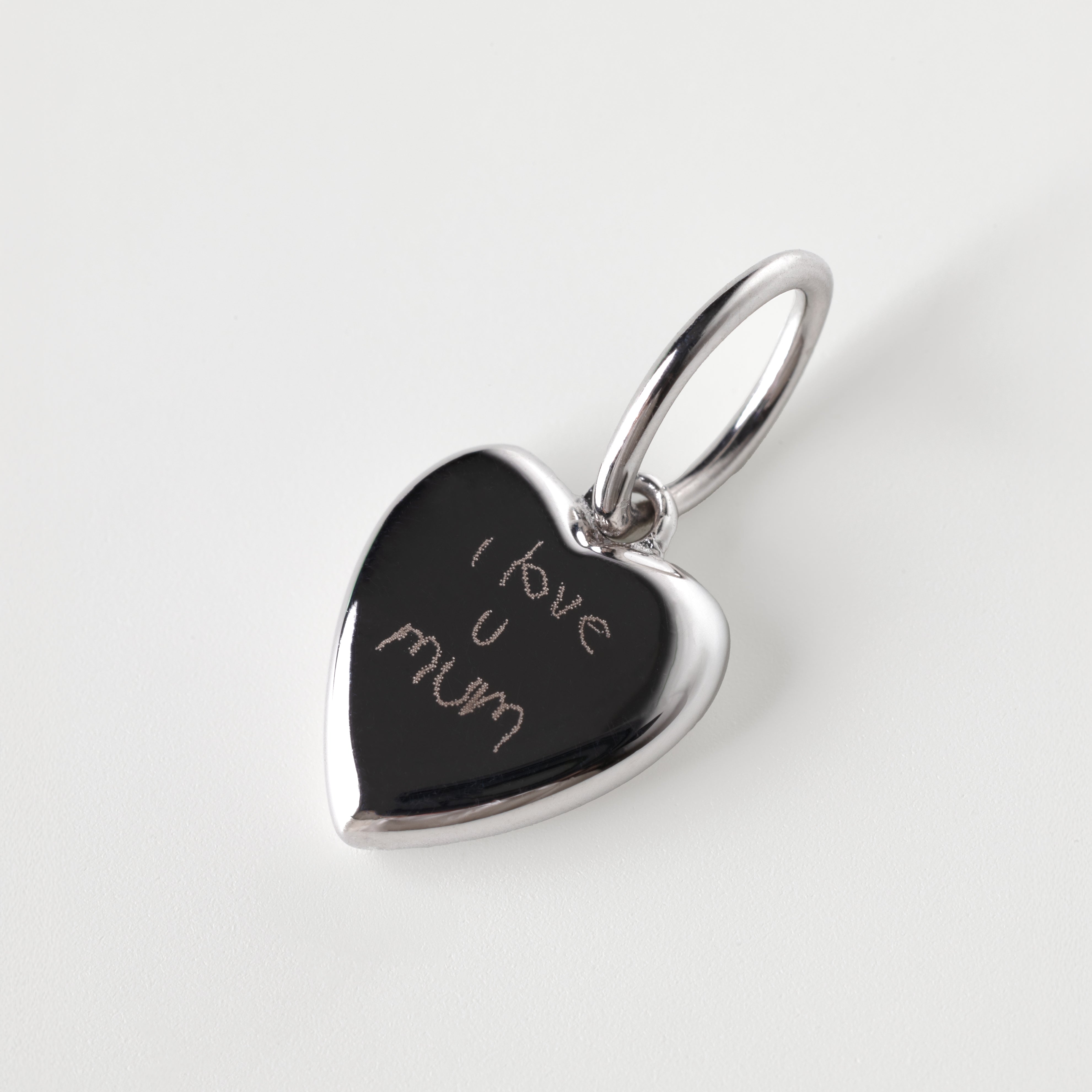Engravable Heart Charm
