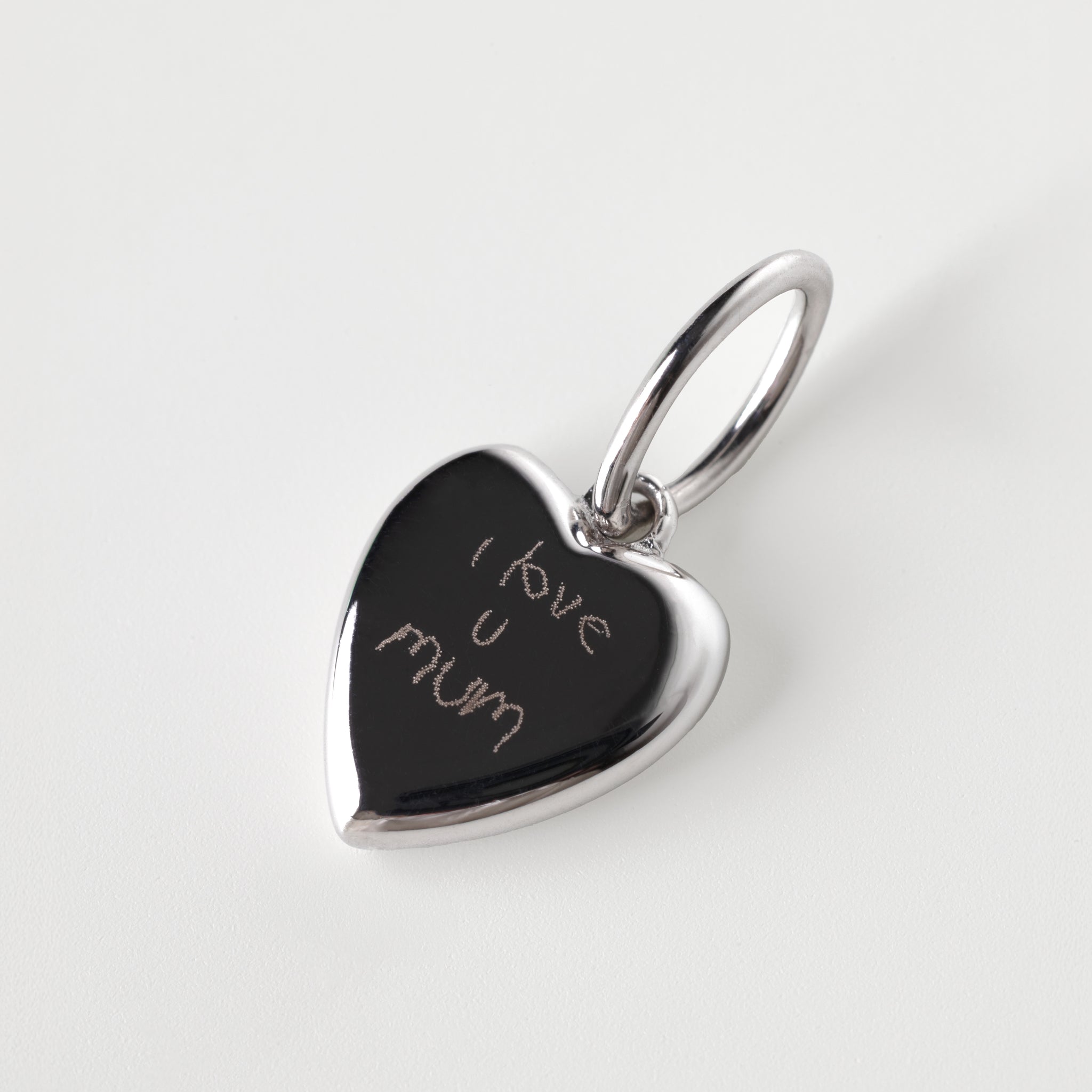 Engravable Heart Charm