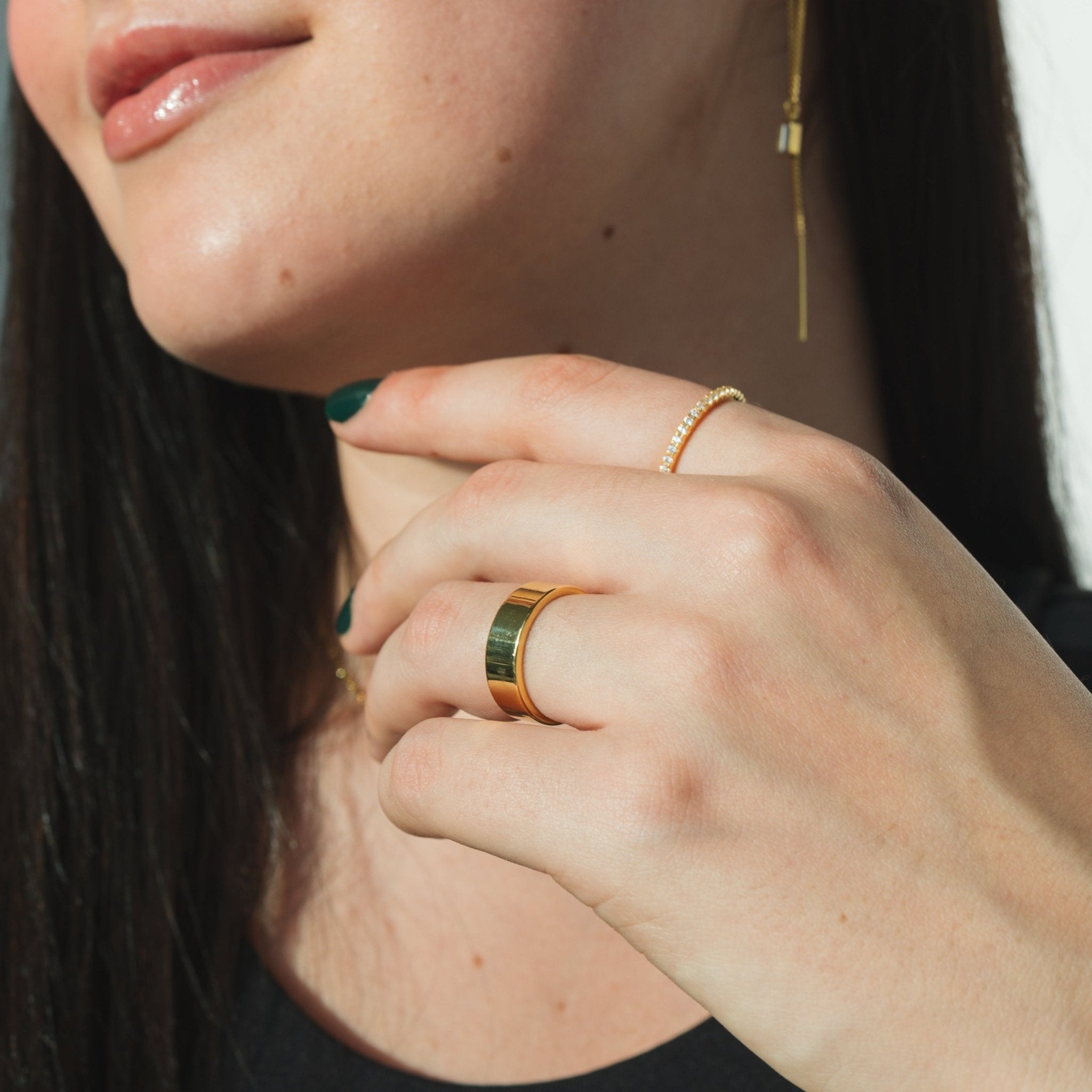 Archive Thick Band Ring