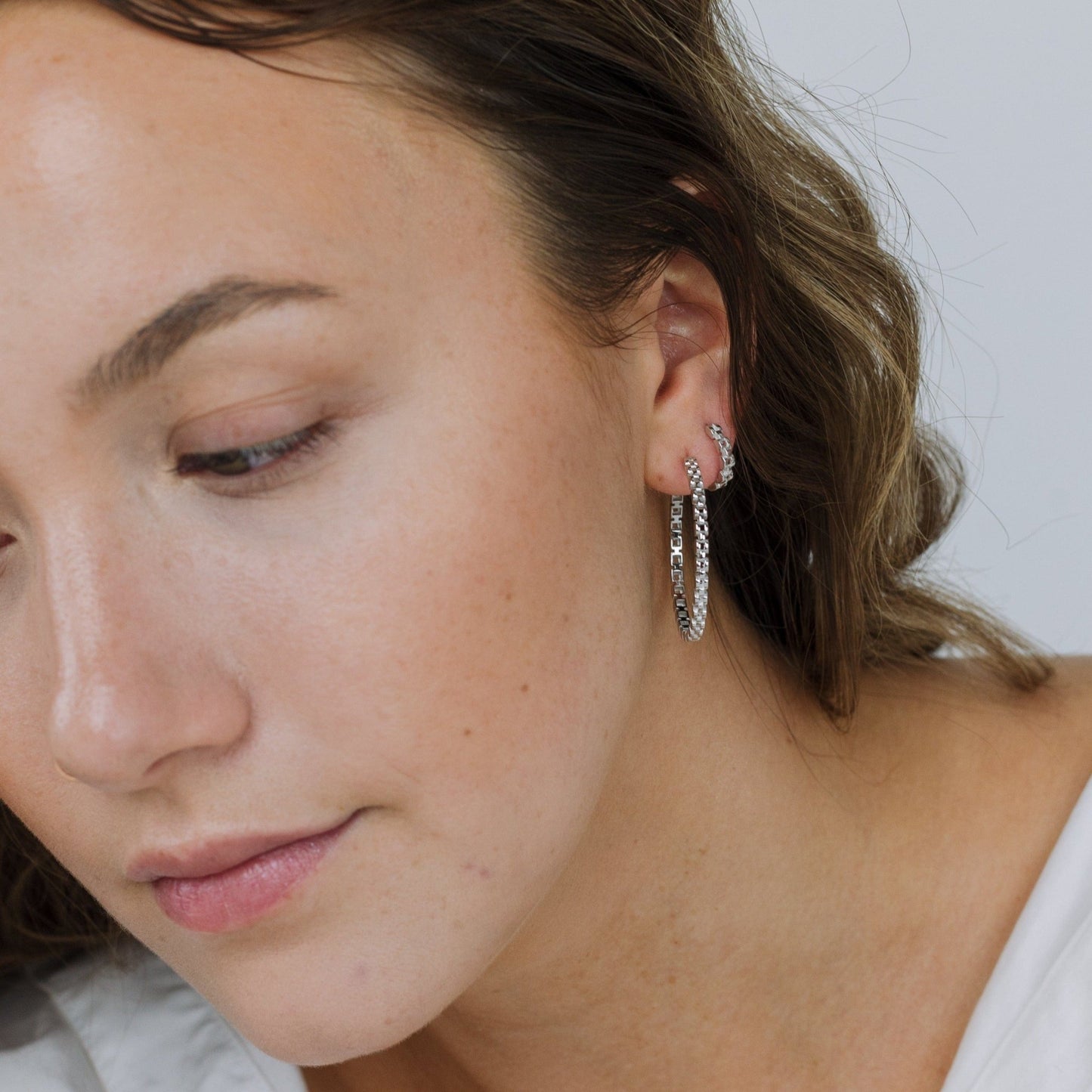 Naomi Hoops Earrings | Hypoallergenic Earrings | Earrings for Sensitive Ears