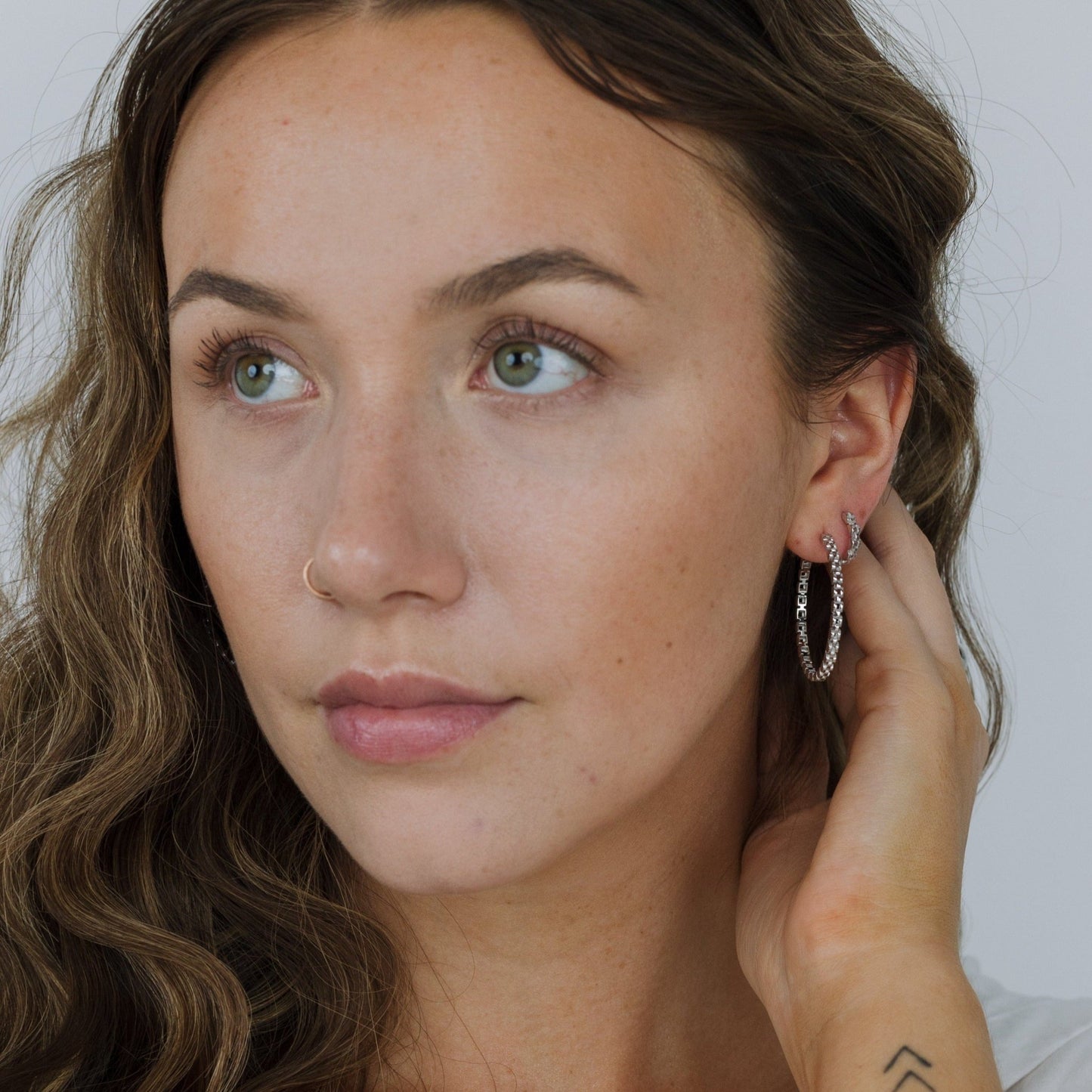 Naomi Hoops Earrings | Hypoallergenic Earrings | Earrings for Sensitive Ears