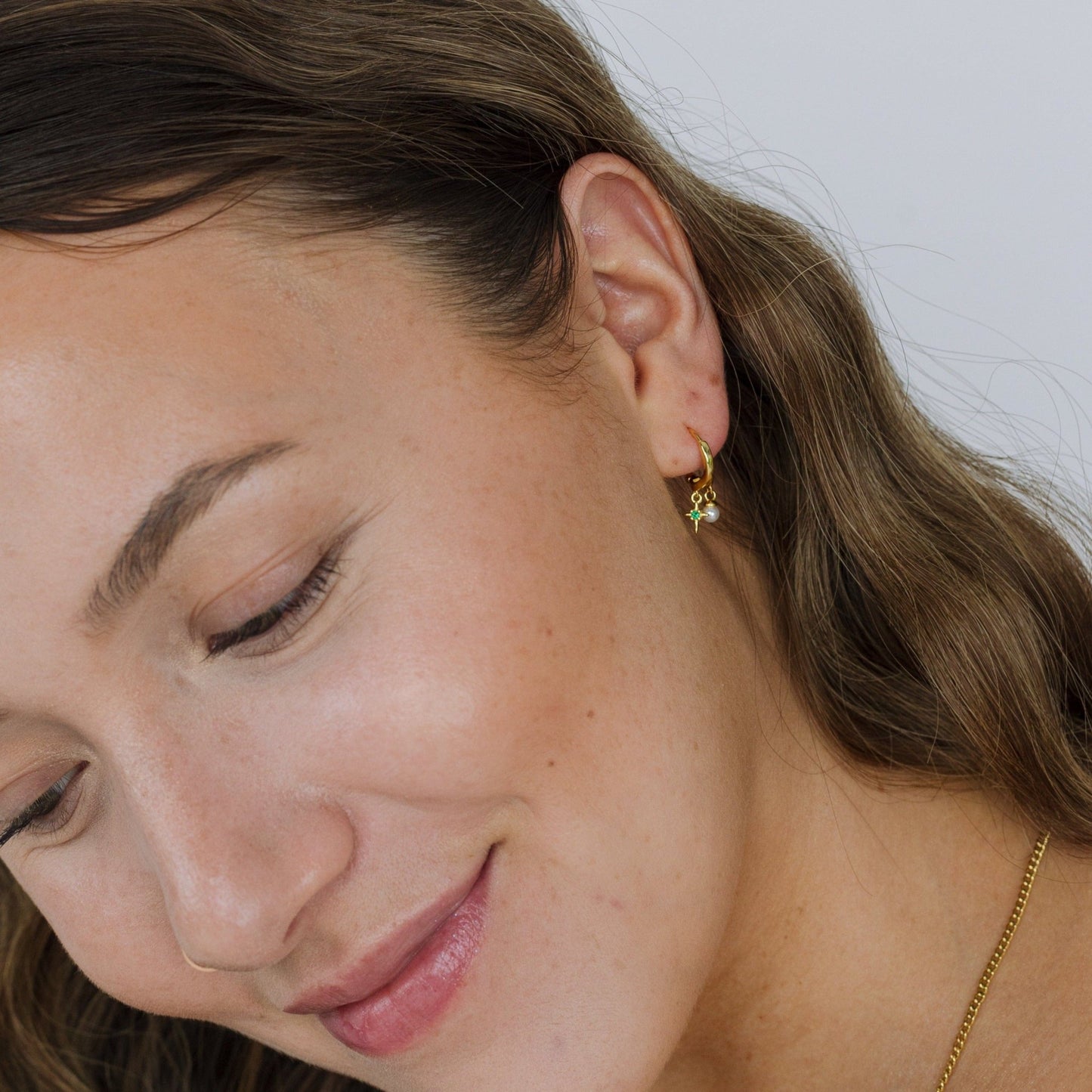 Stevie Huggie Earrings | Hypoallergenic Earrings | Earrings for Sensitive Ears