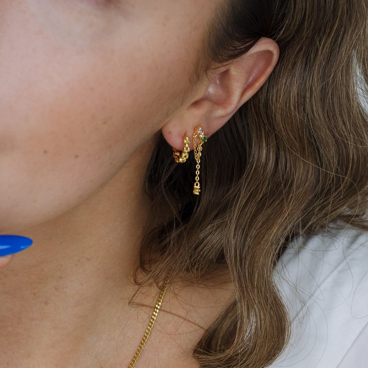 Naomi Huggies Earrings | Hypoallergenic Earrings | Earrings for Sensitive Ears