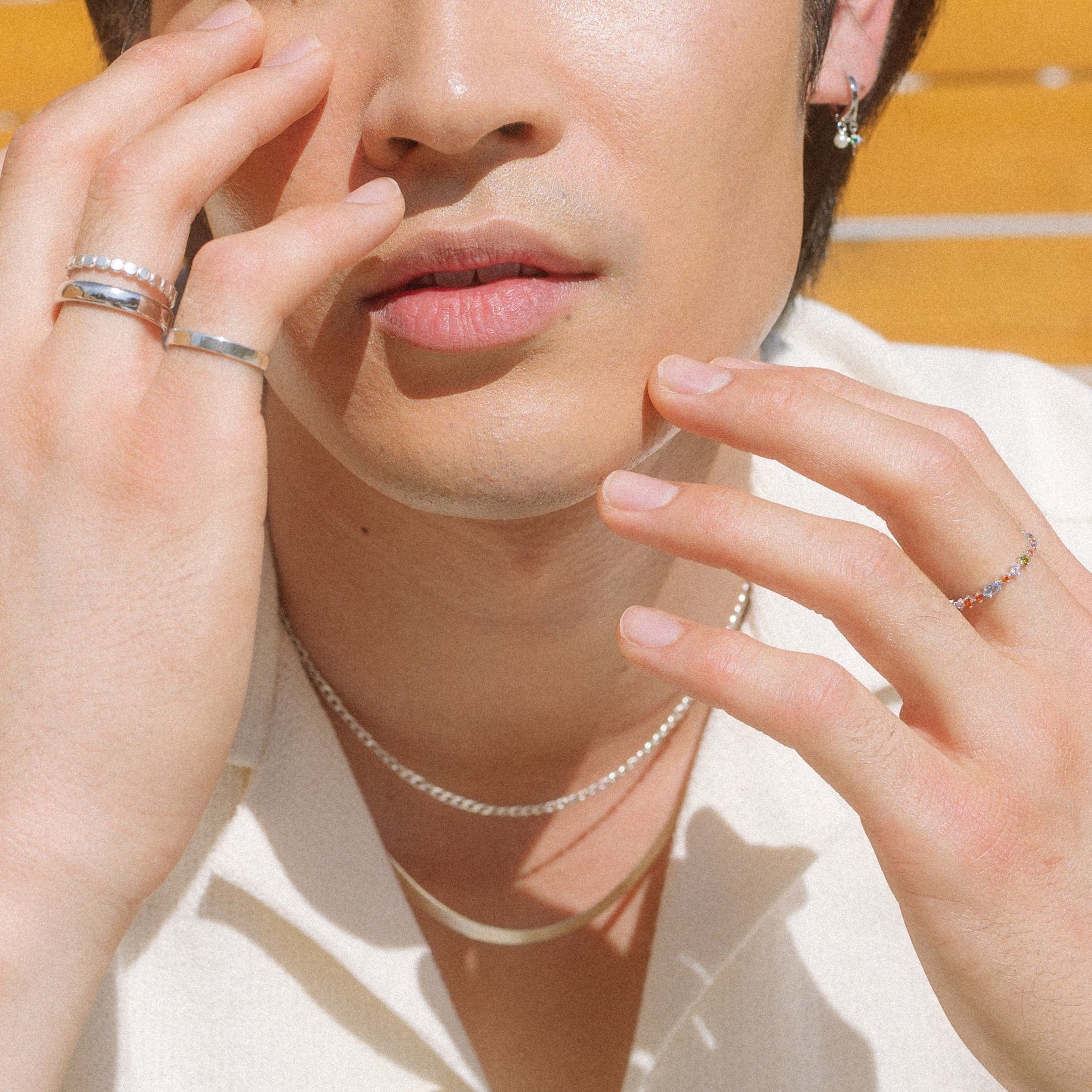 Isla Ring - Gemstone Infinity Band