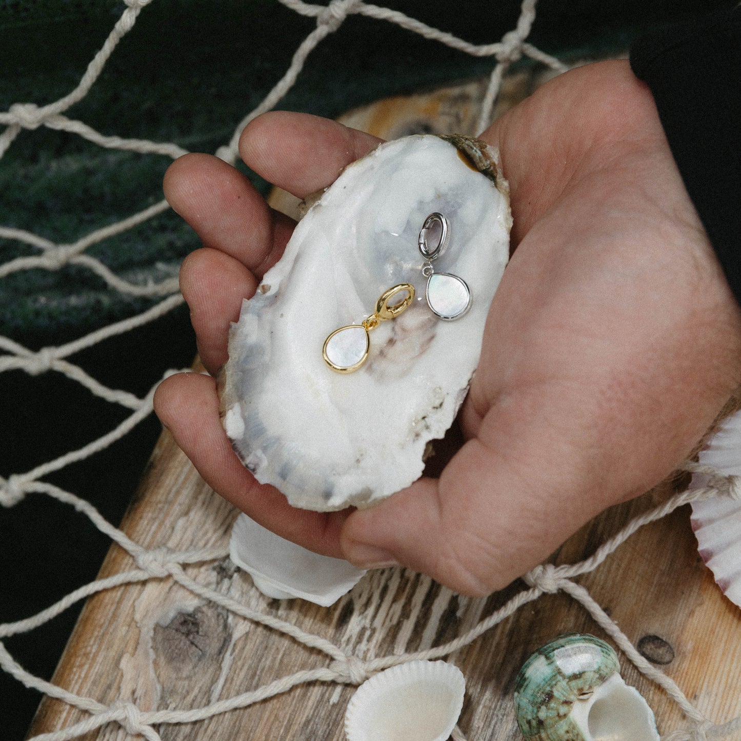Engravable Mother of Pearl Charm