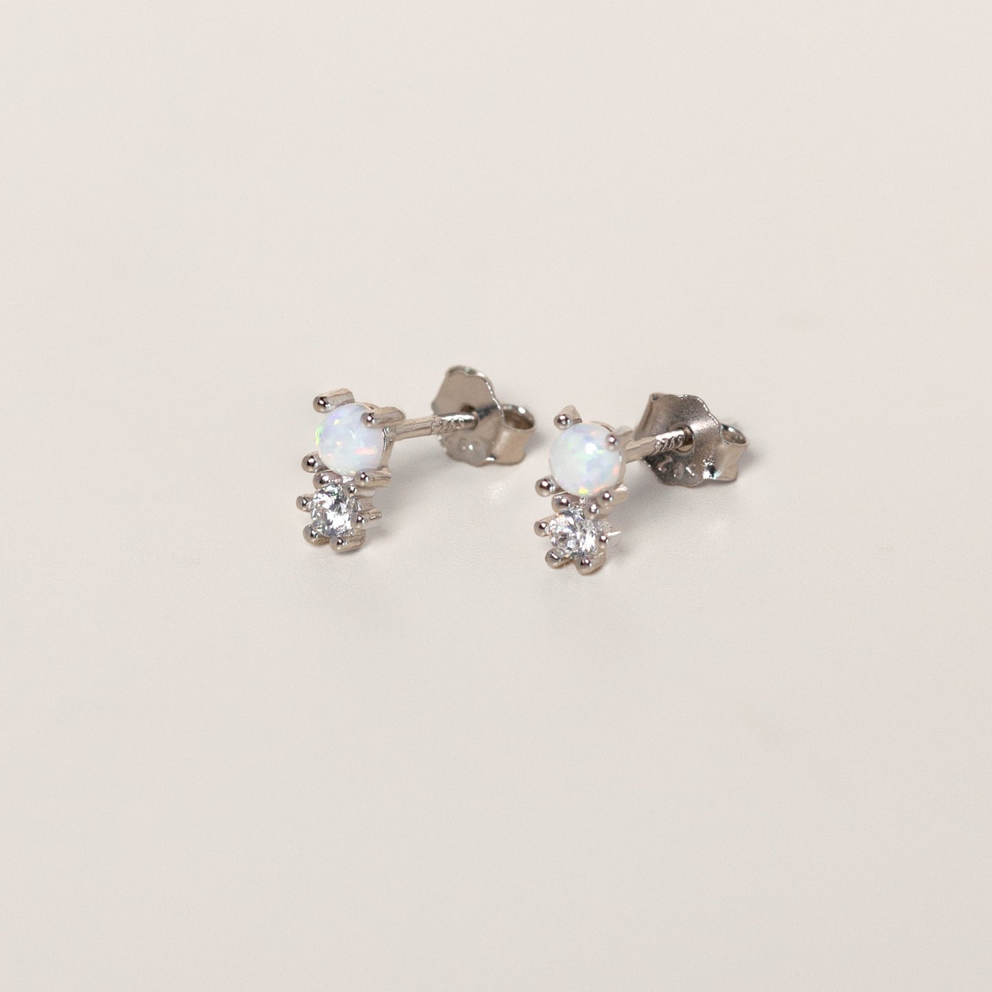 Opal Stud Earrings | Hypoallergenic Earrings | Earrings for Sensitive Ears