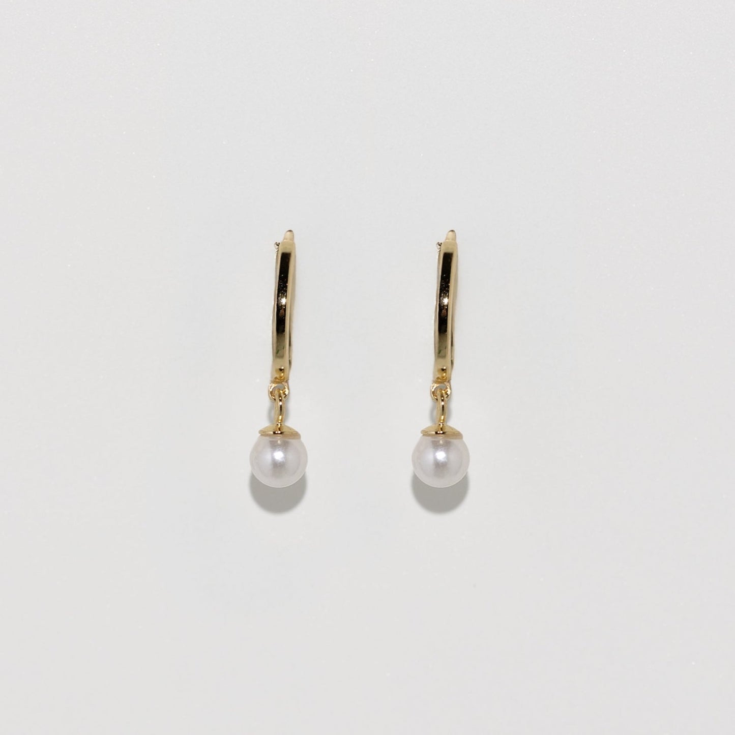 Pearl Huggies Earrings | Hypoallergenic Earrings | Earrings for Sensitive Ears