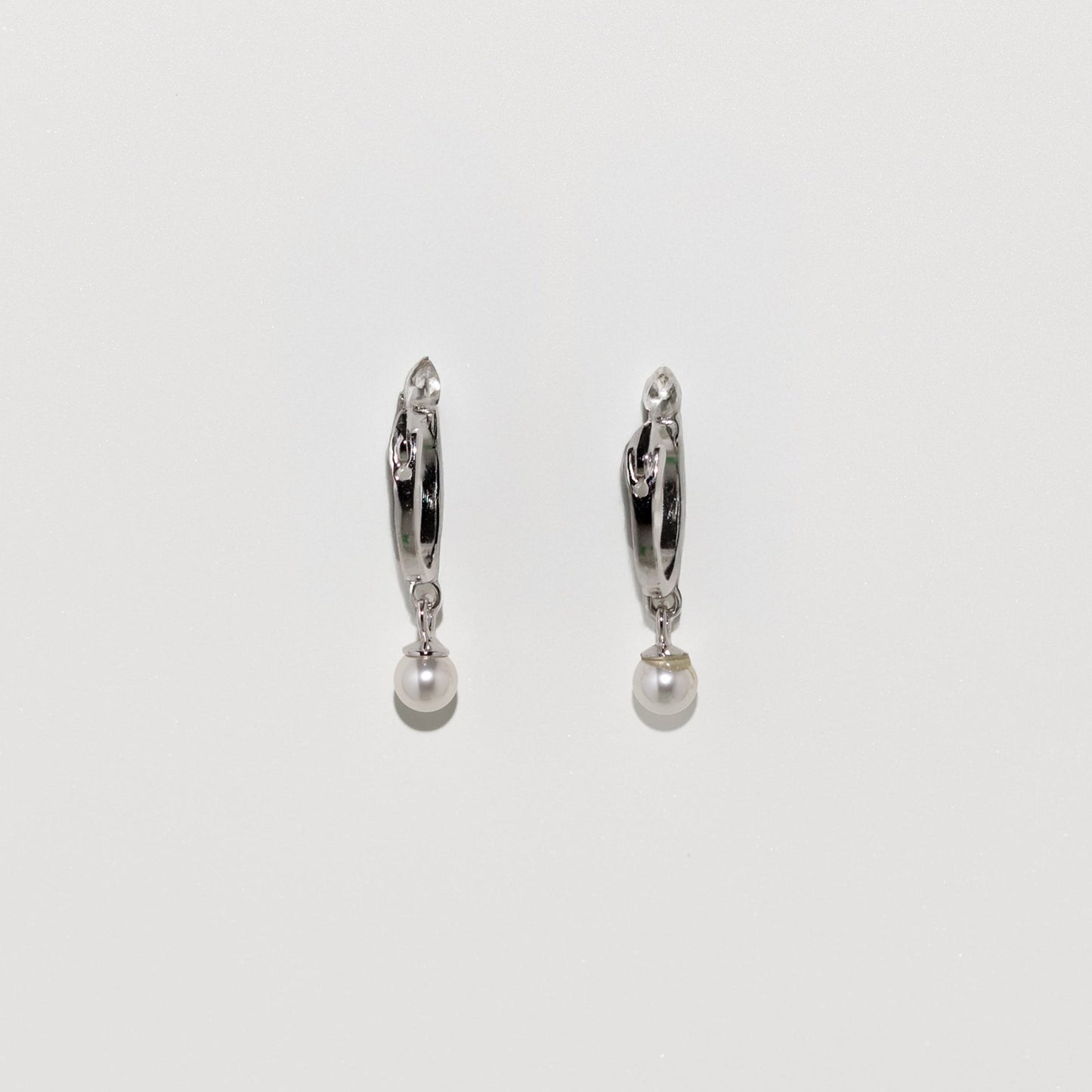 Pearl Huggies Earrings | Hypoallergenic Earrings | Earrings for Sensitive Ears