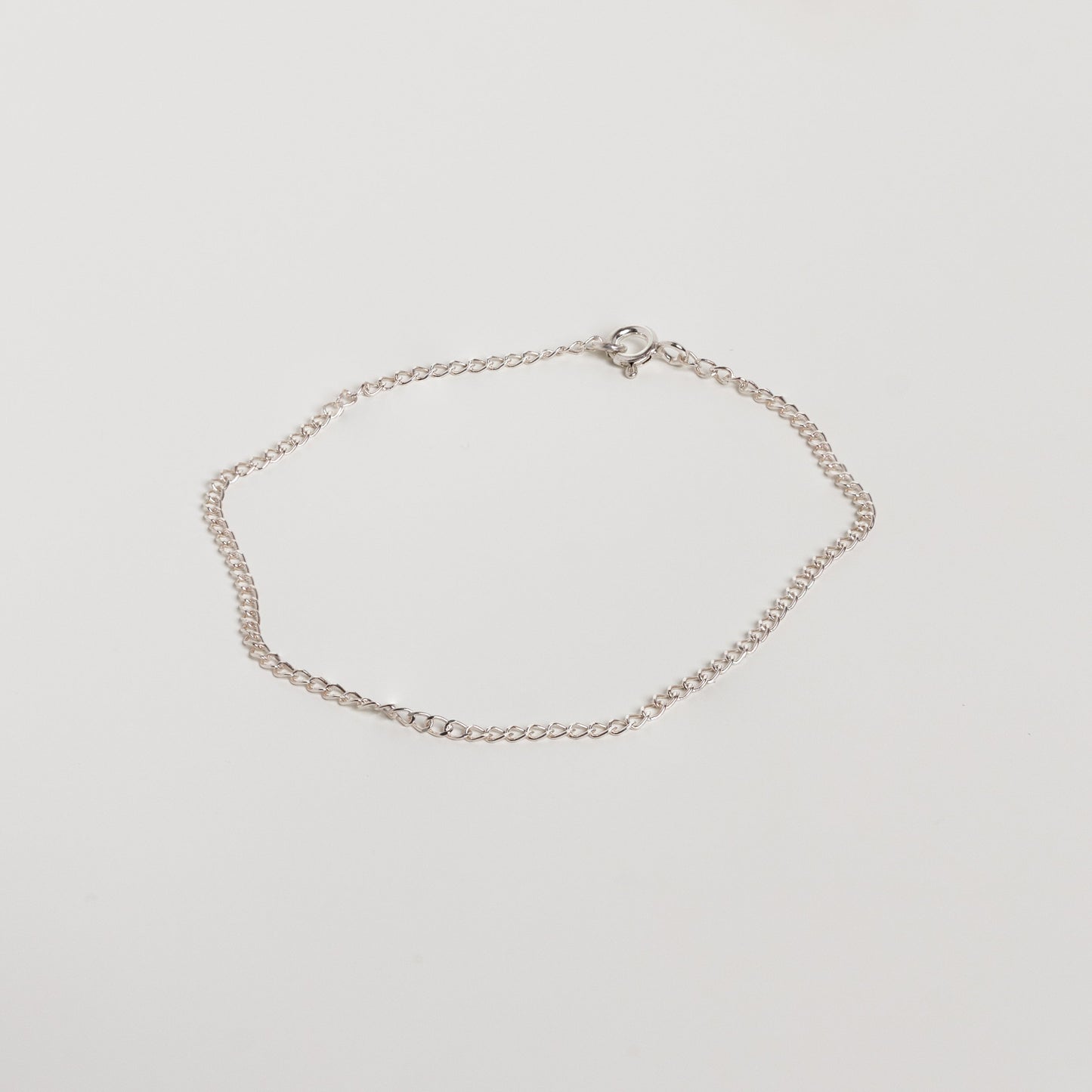 Flat Curb Chain Bracelet