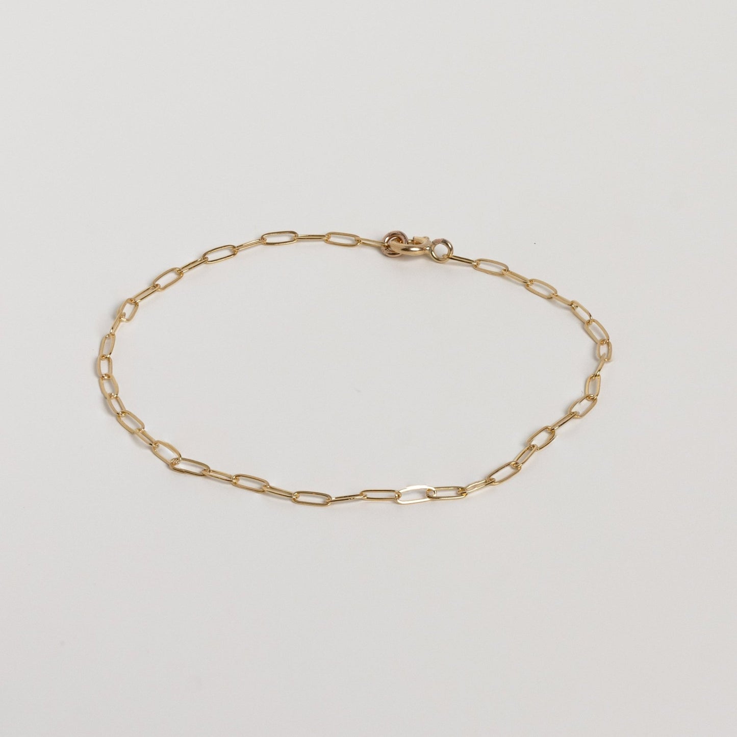Mini Paperclip Chain Bracelet