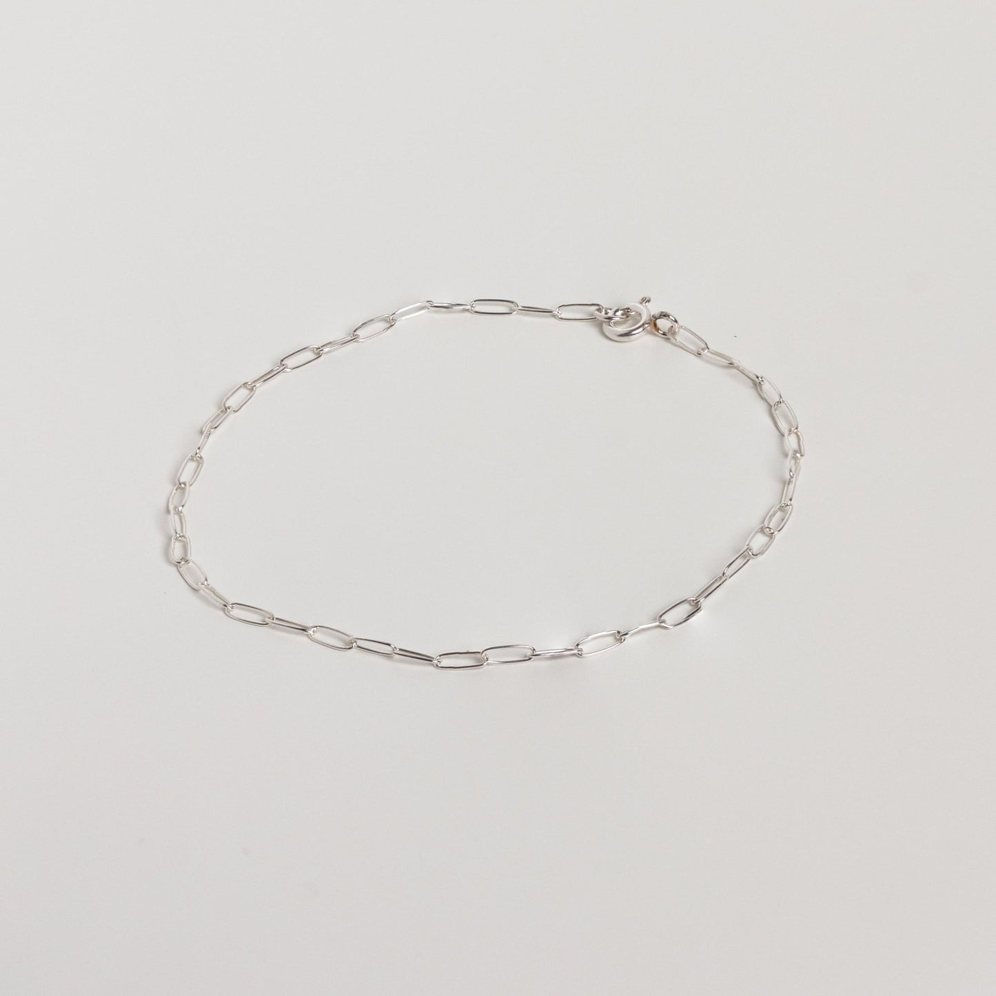 Mini Paperclip Chain Bracelet