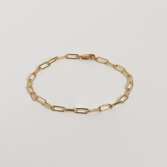 Paperclip Chain Bracelet