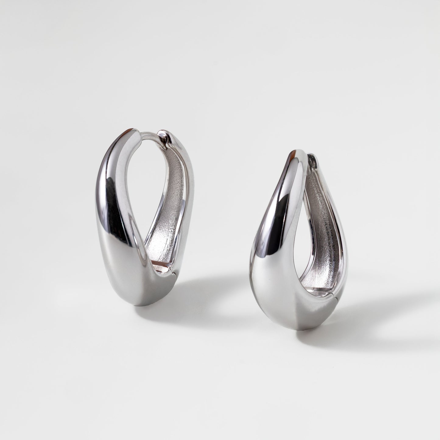 Wavy Hoop Earrings
