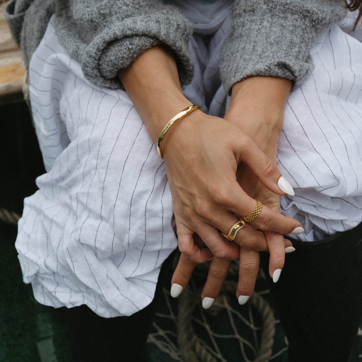 Pave Wave Ring