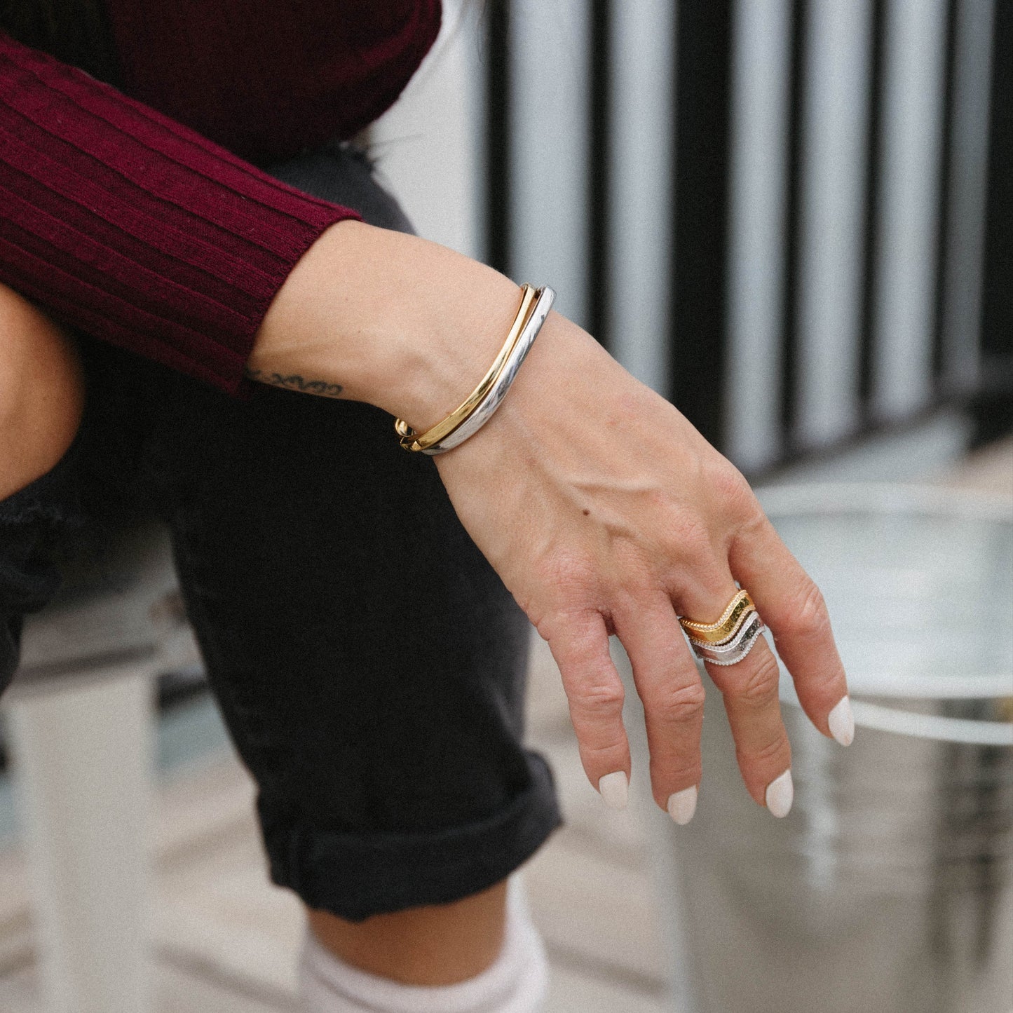 Pave Wave Ring