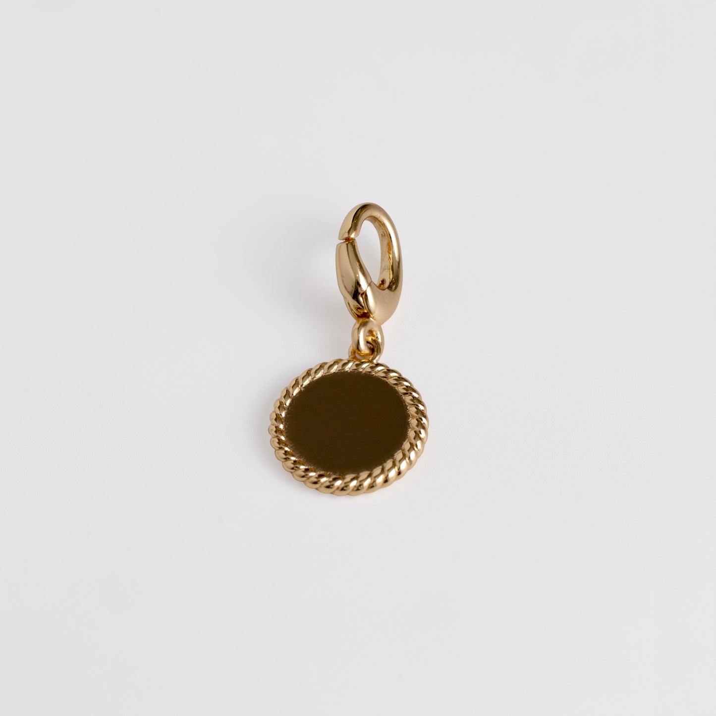 Engravable Round Disc Charm