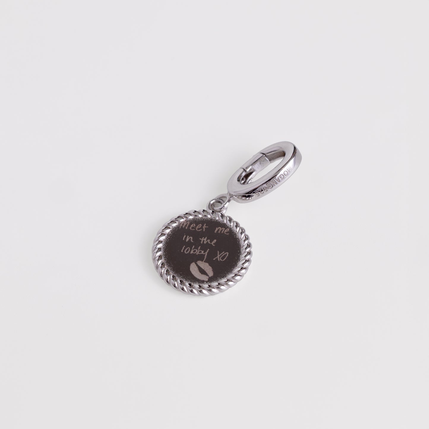 Engravable Round Disc Charm