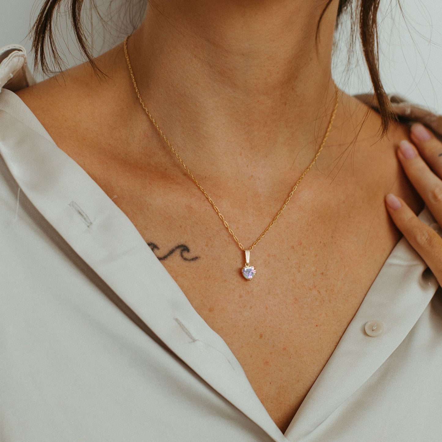 Ellie Heart Necklace