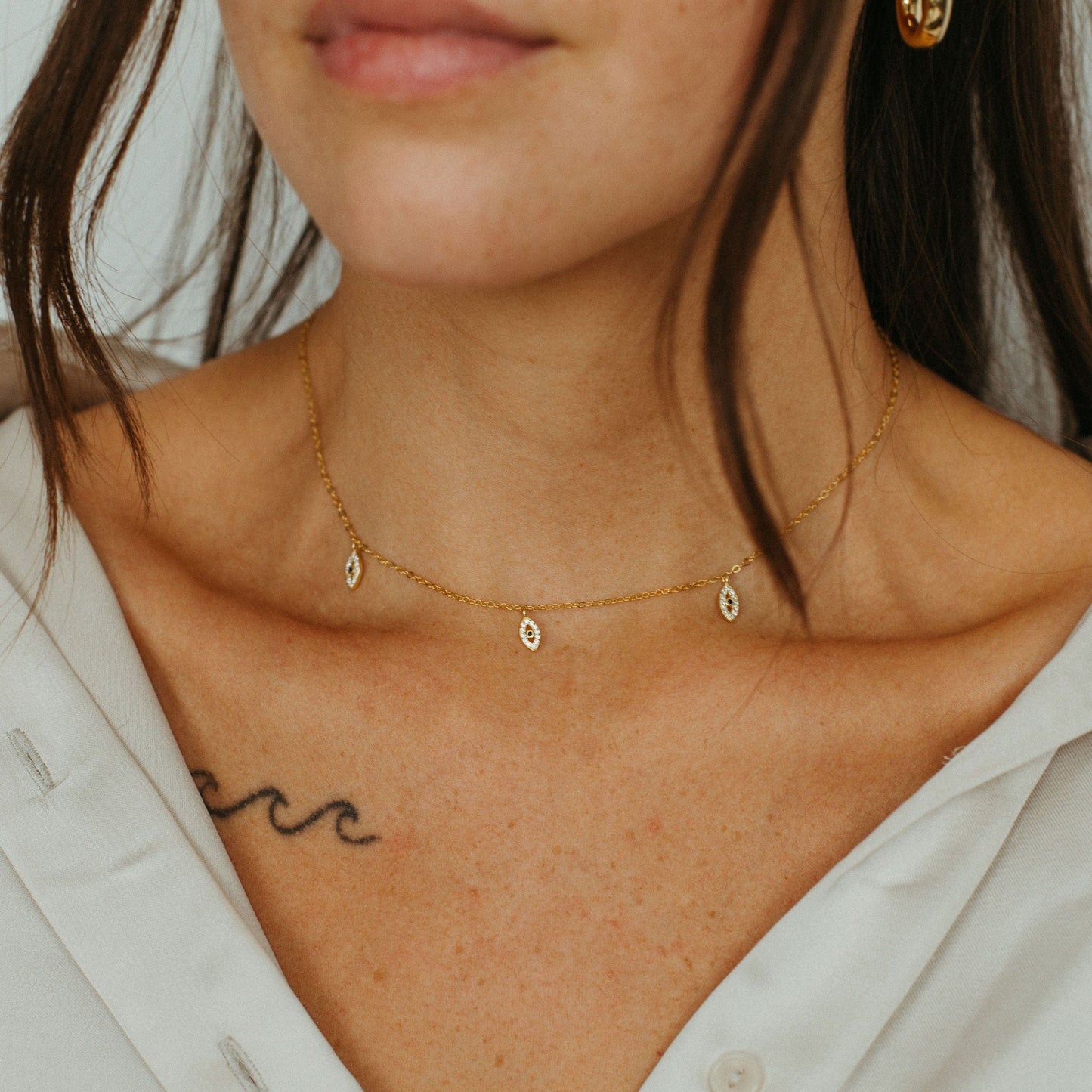 Evil Eye Choker
