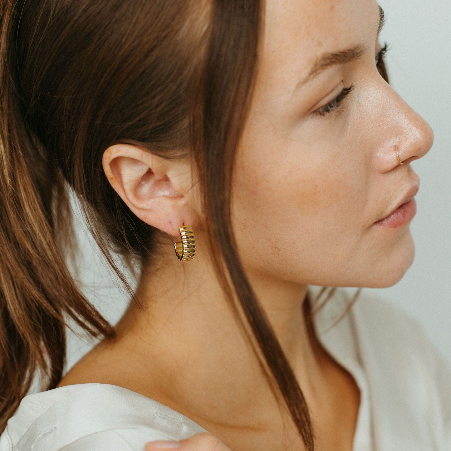 Pamela Hoops | Hypoallergenic Earrings | Earrings for Sensitive Ears