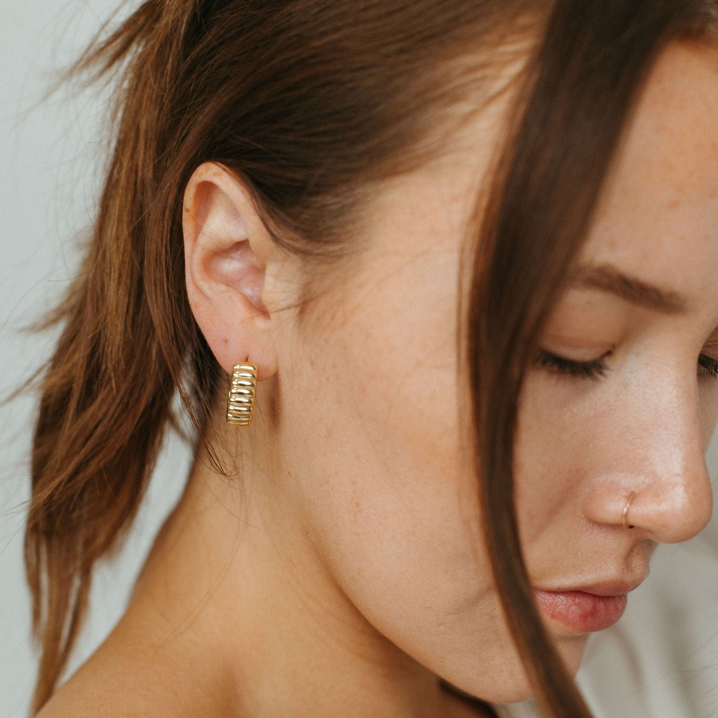 Pamela Hoops | Hypoallergenic Earrings | Earrings for Sensitive Ears