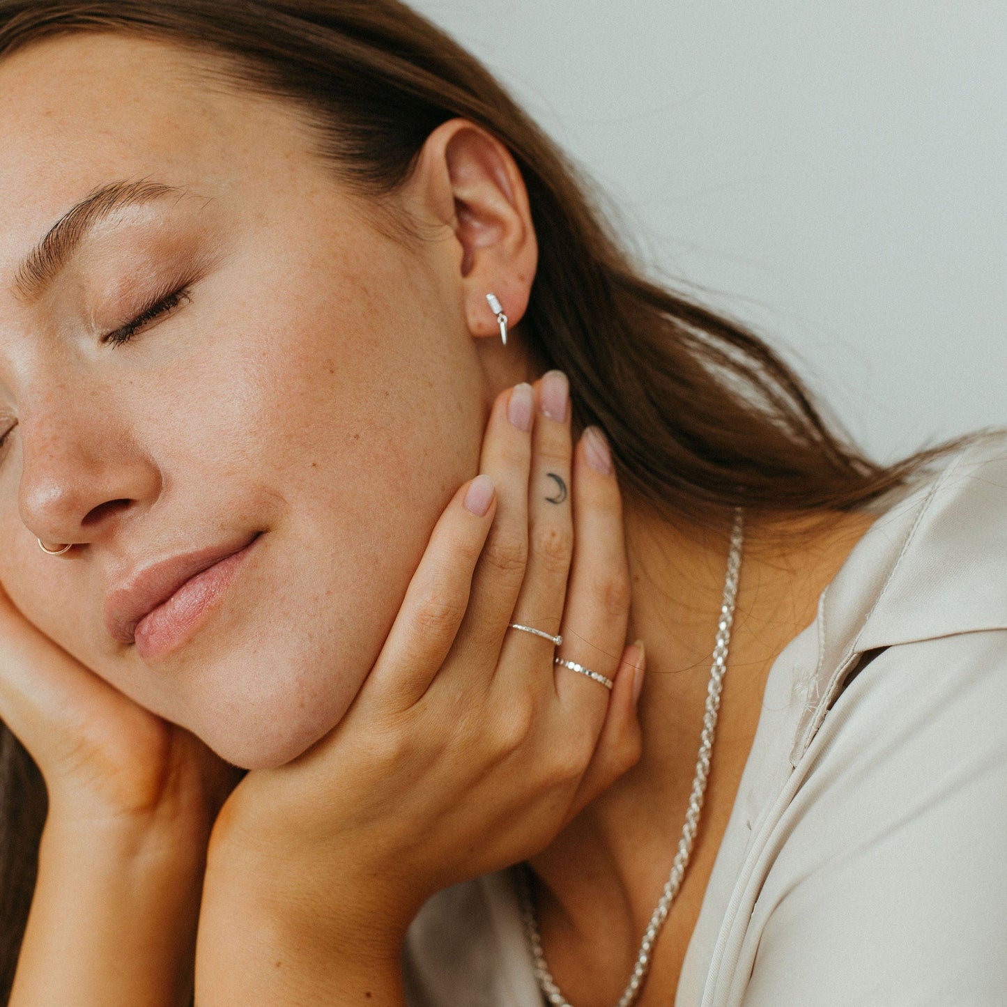 Sloane Stud Earrings | Hypoallergenic Earrings | Earrings for Sensitive Ears