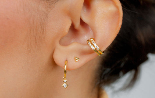 Ear Cuffs vs Stud Earrings - Shop Mogano ear cuffs & stud earrings for all skin types