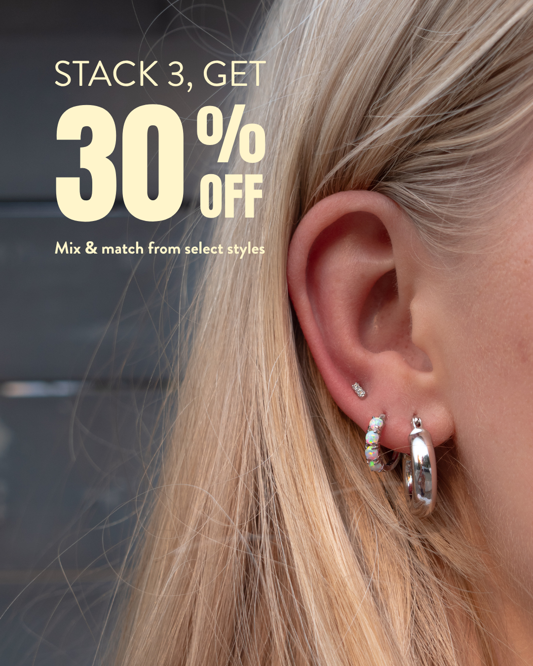Stack 3, Get 30% Off