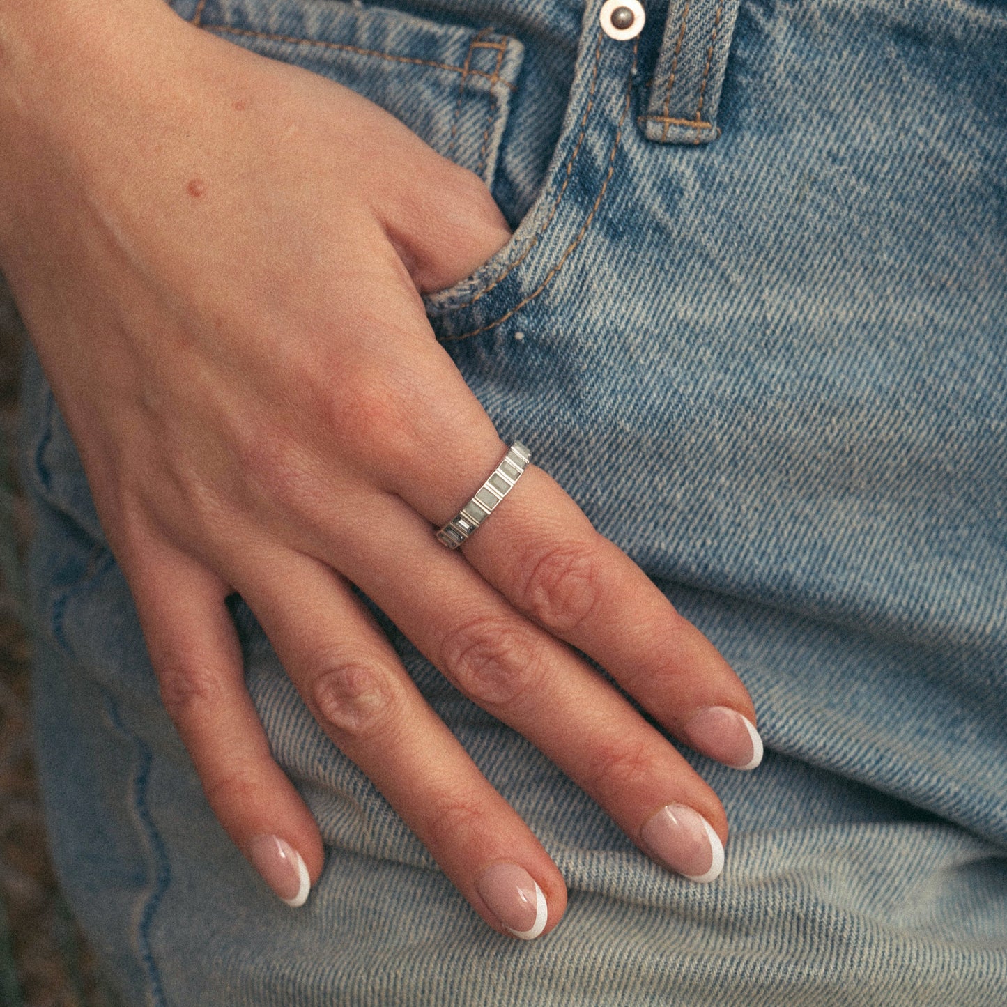 Reversible Opal Ring