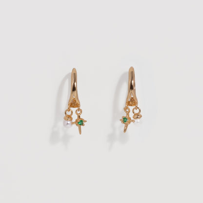 Stevie Huggie Earrings | Hypoallergenic Earrings | Earrings for Sensitive Ears