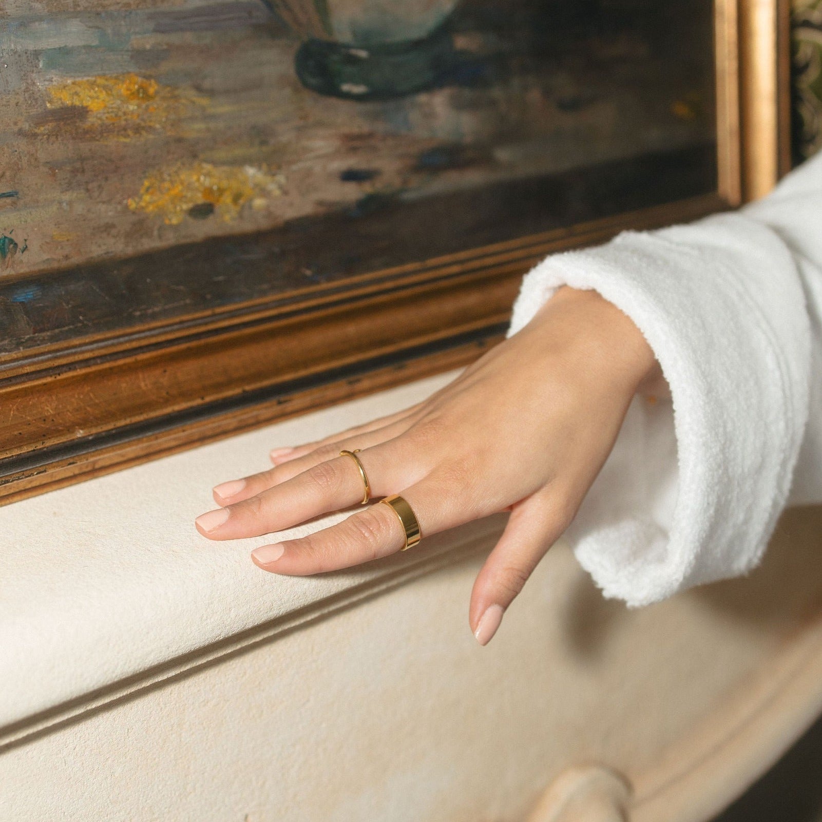 Archive Thick Band Ring