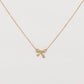 Bow Necklace