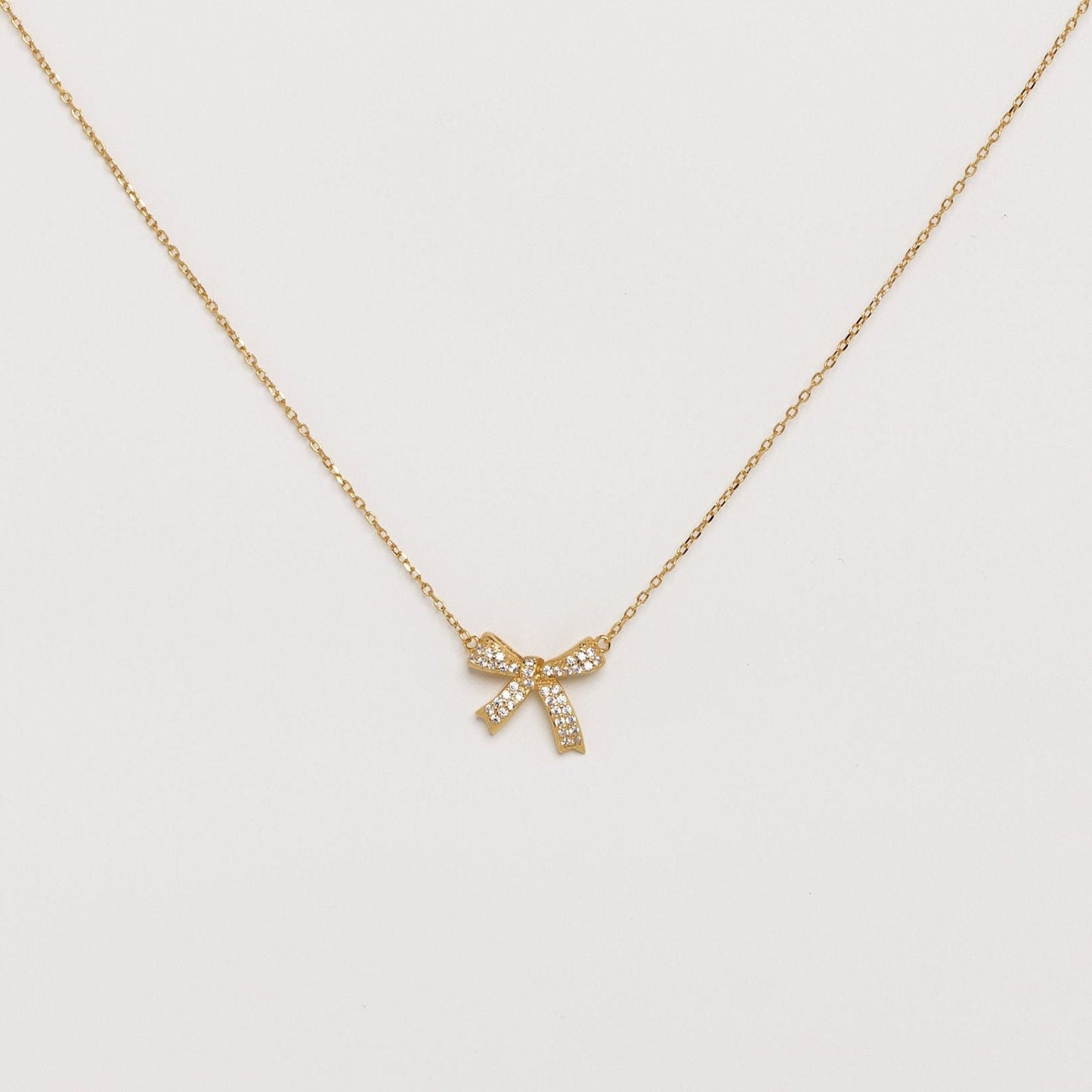 Bow Necklace