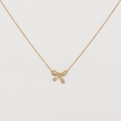 Bow Necklace