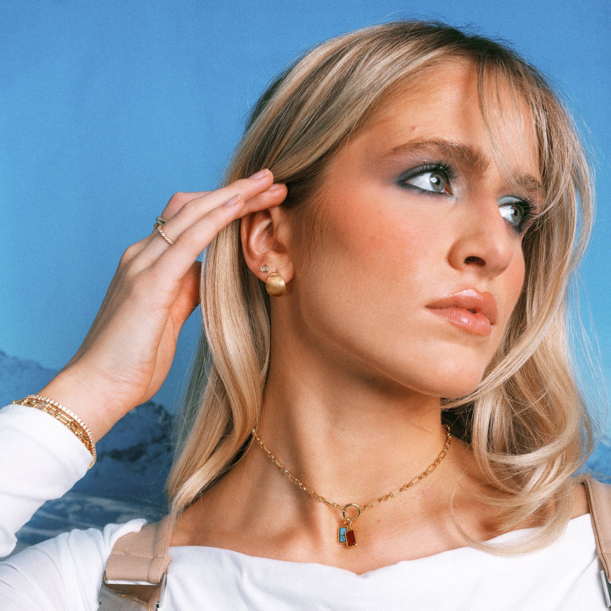 Nora Hoops | Hypoallergenic Earrings | Earrings for Sensitive Ears