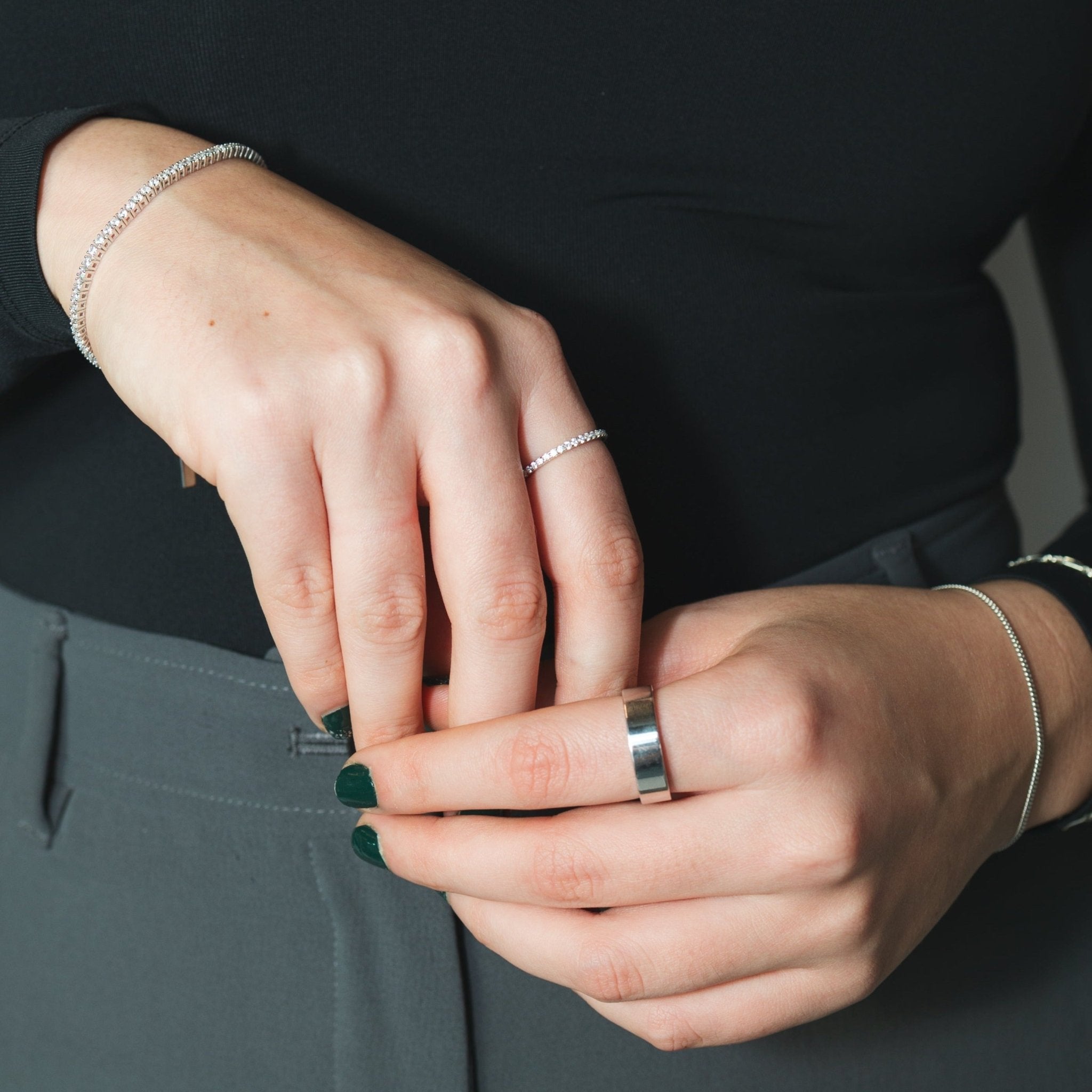 Archive Thick Band Ring