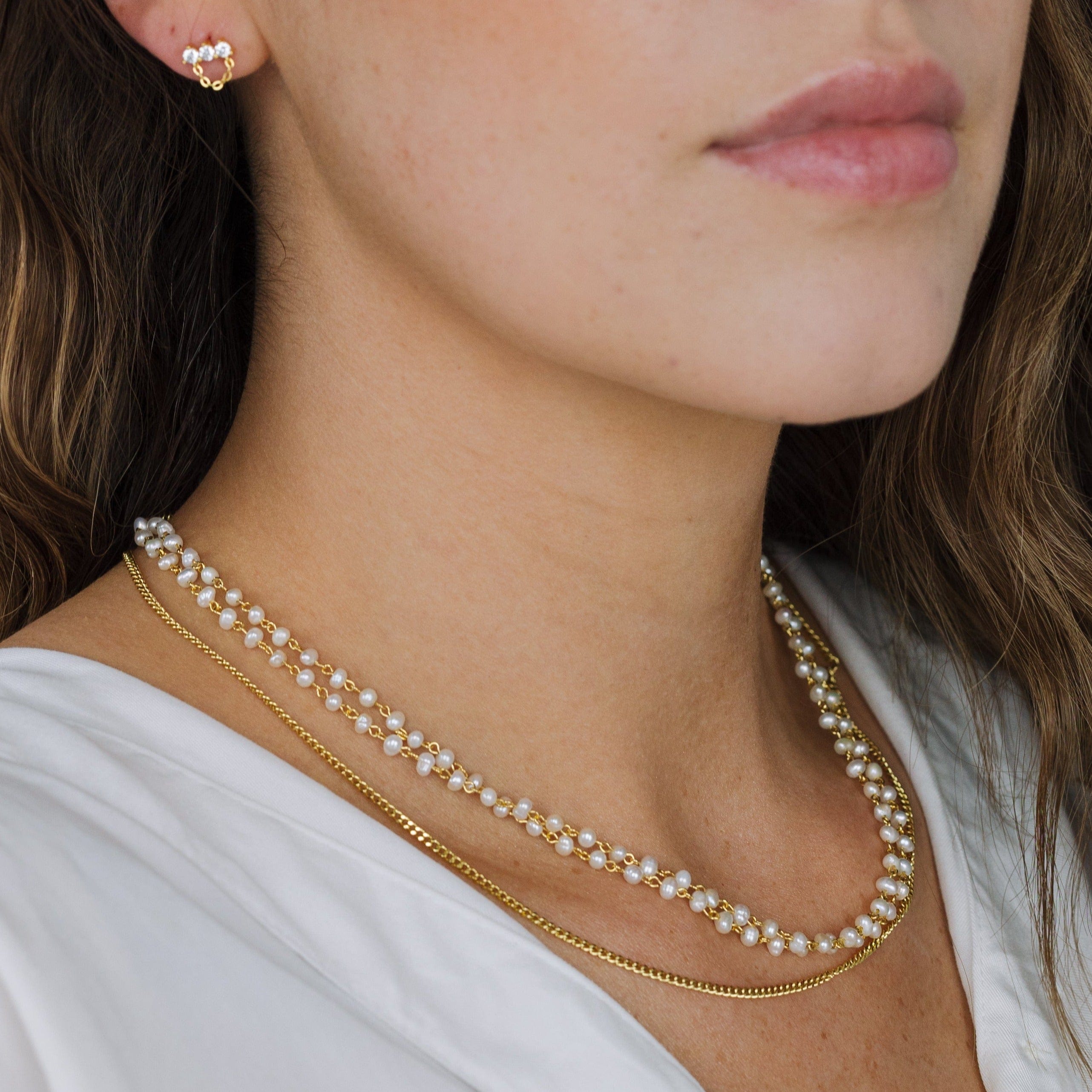 Athena Pearl Necklace