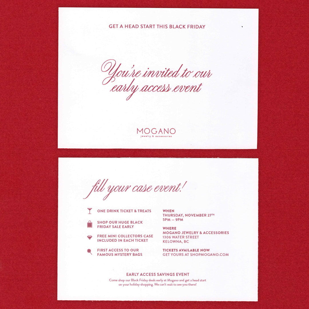 Fill Your Jewelry Case Event - Early Access to Black Friday Sale!